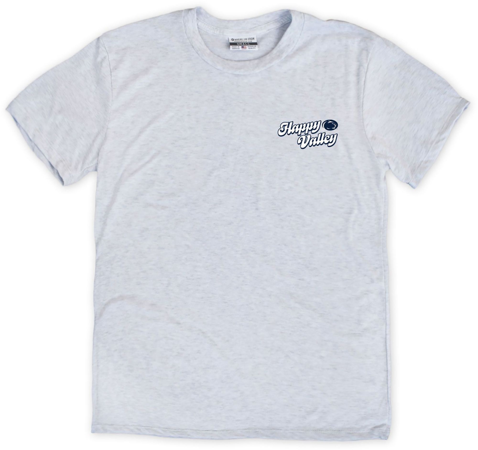 Where I'm From Boys' Penn State Nittany Lions Ash Happy Valley T-Shirt, XL, Gray