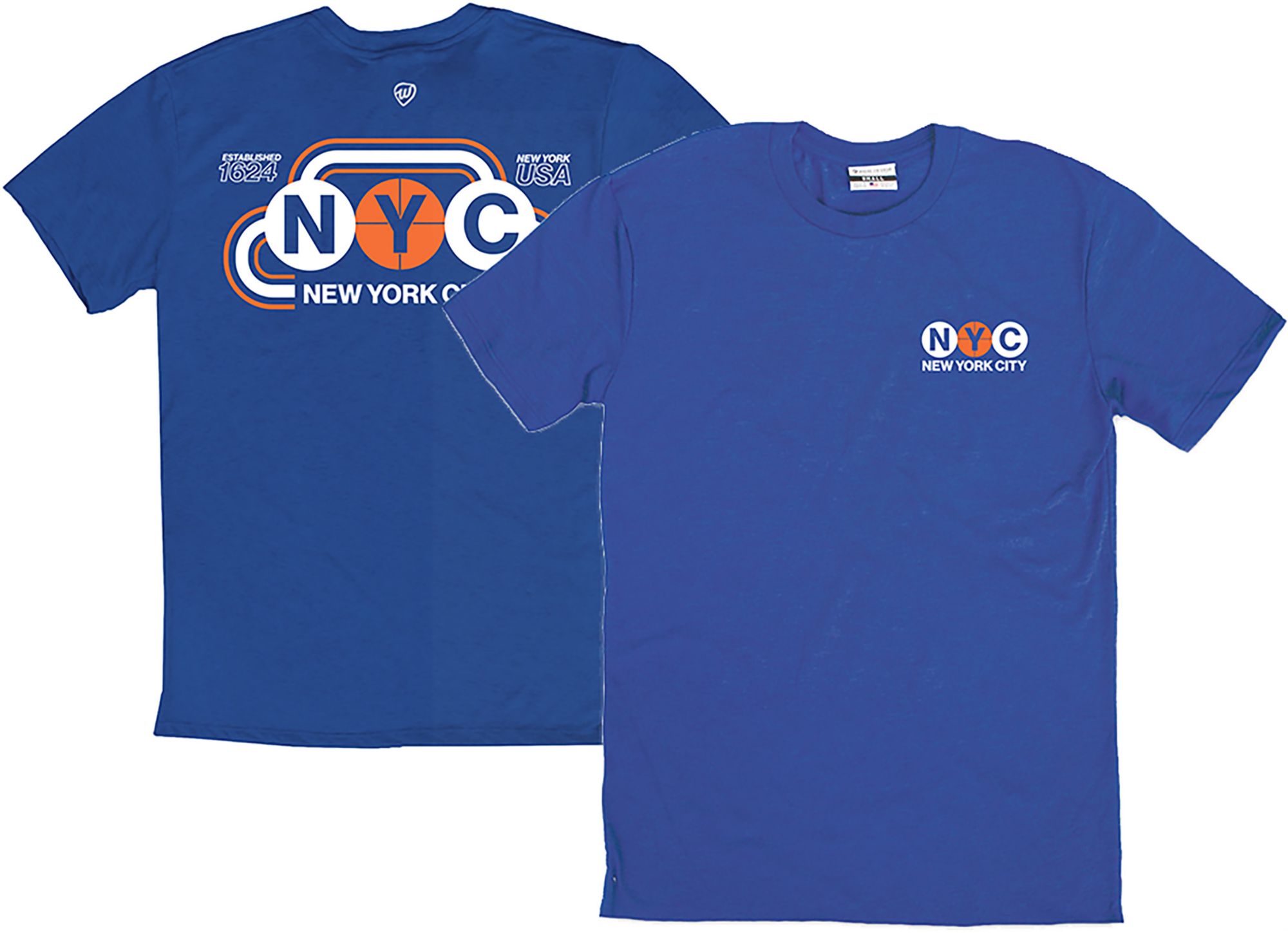 Where I'm From Men's New York City Royal Circles T-Shirt