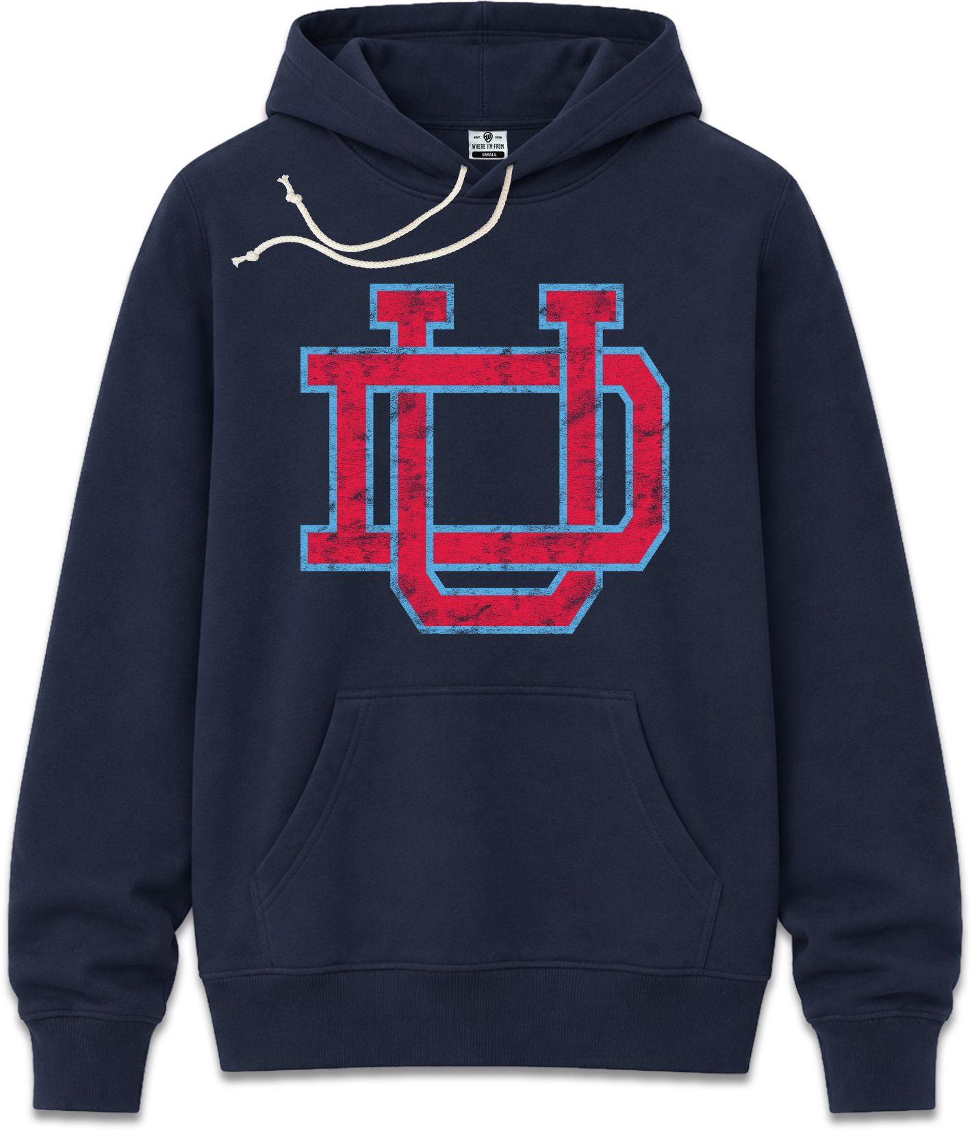Where I'm From Men's Dayton Flyers Logo Hoodie