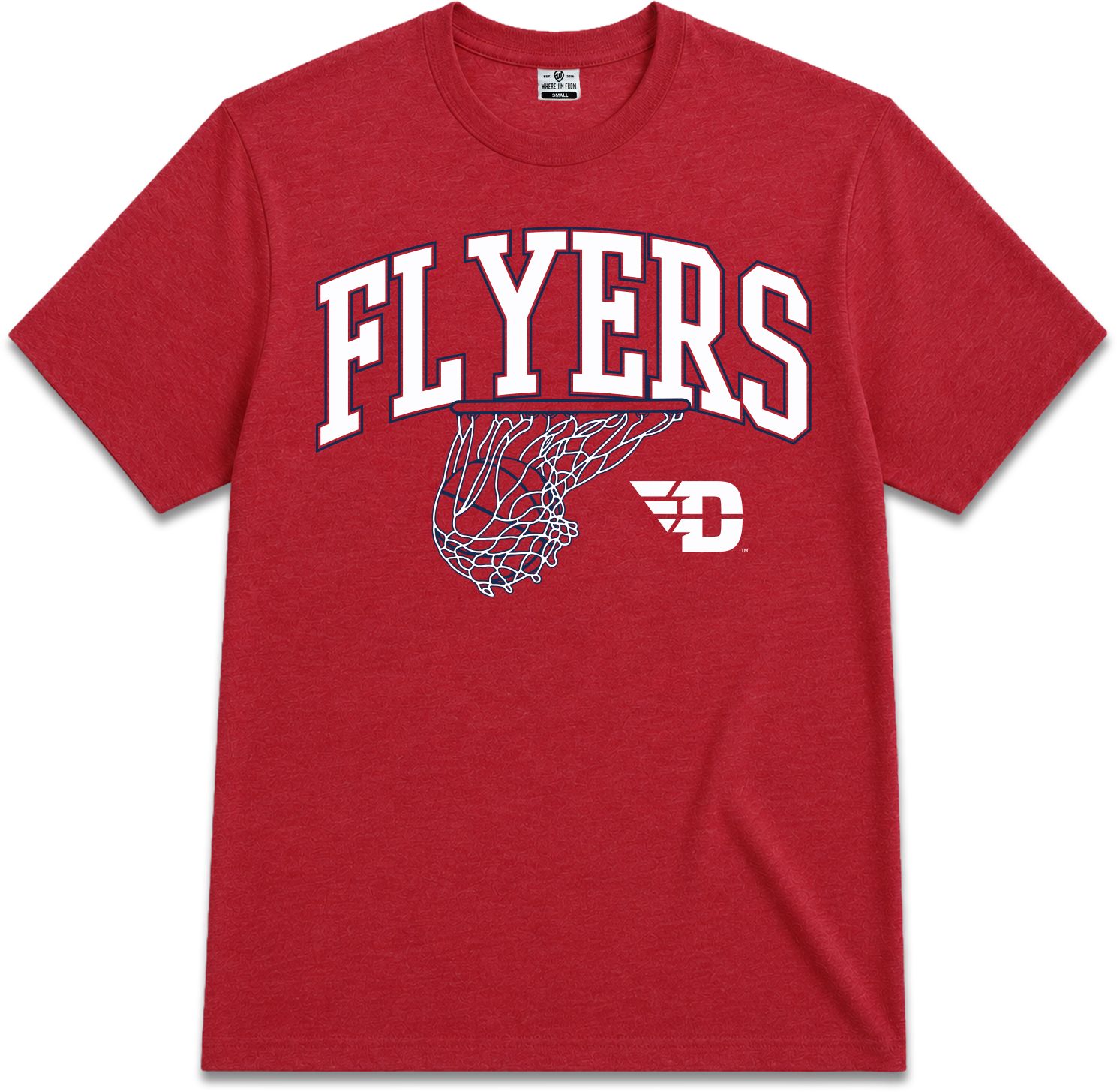 Where I'm From Men's Dayton Flyers Arch Wordmark T-Shirt