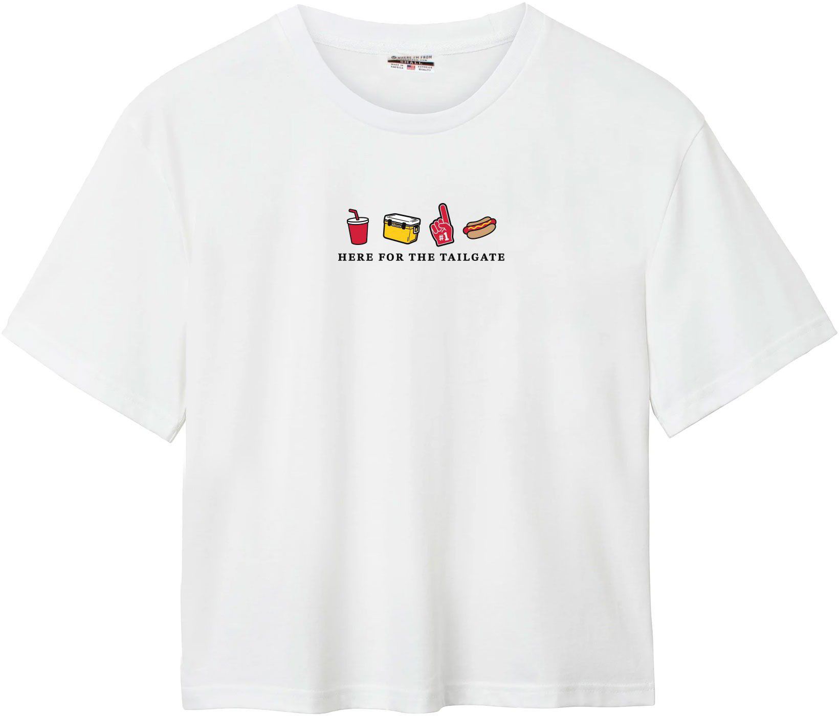 Where I'm From Women's Tailgate Cream Icon Easy T-Shirt