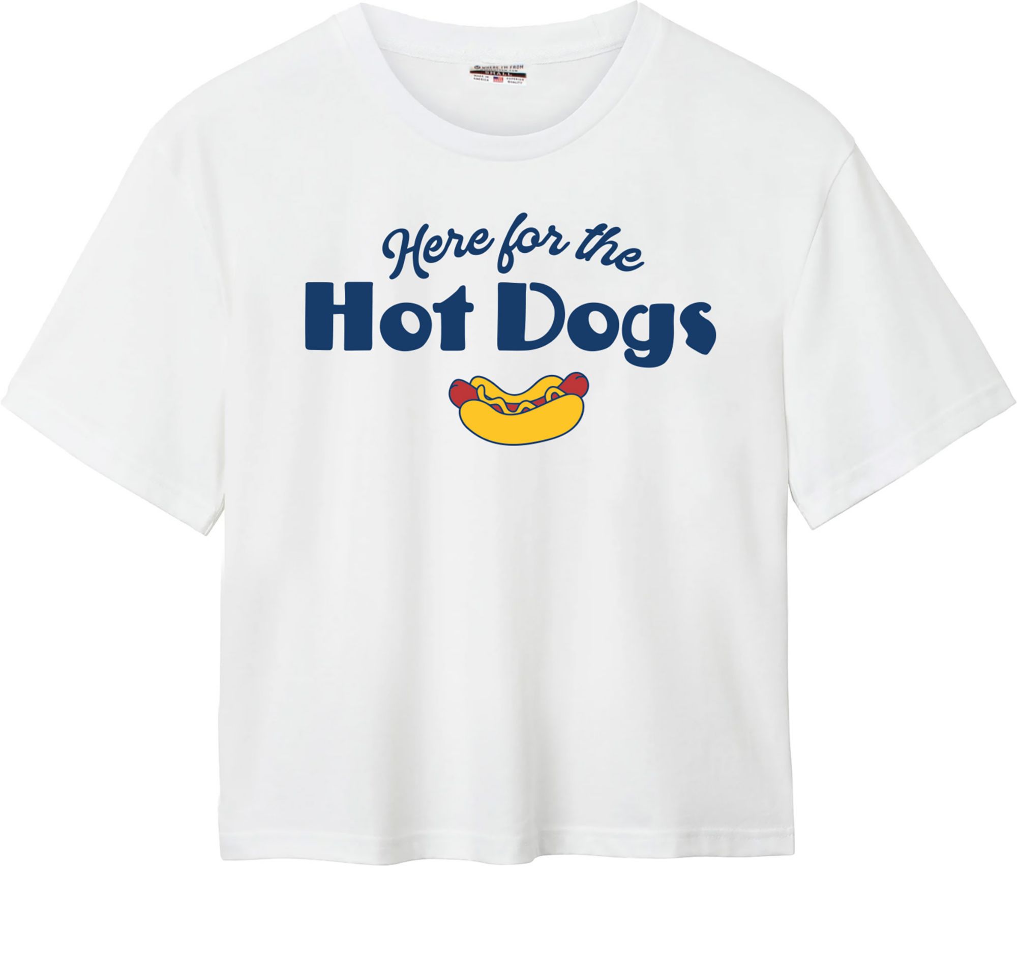 Where I'm From Women's Hot Dog Ash Easy T-Shirt