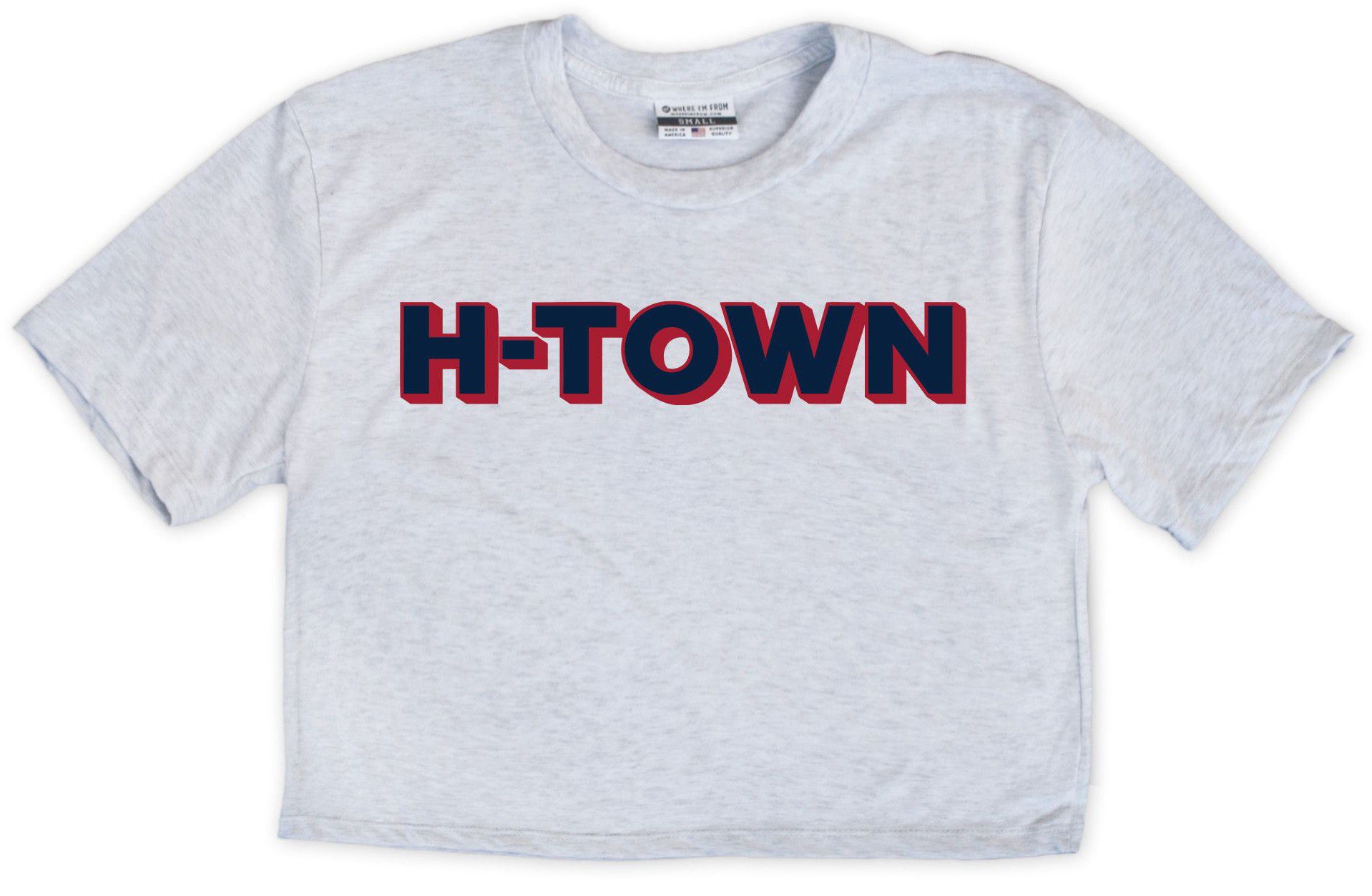 Where I'm From Women's Houston Hometown Cropped T-Shirt