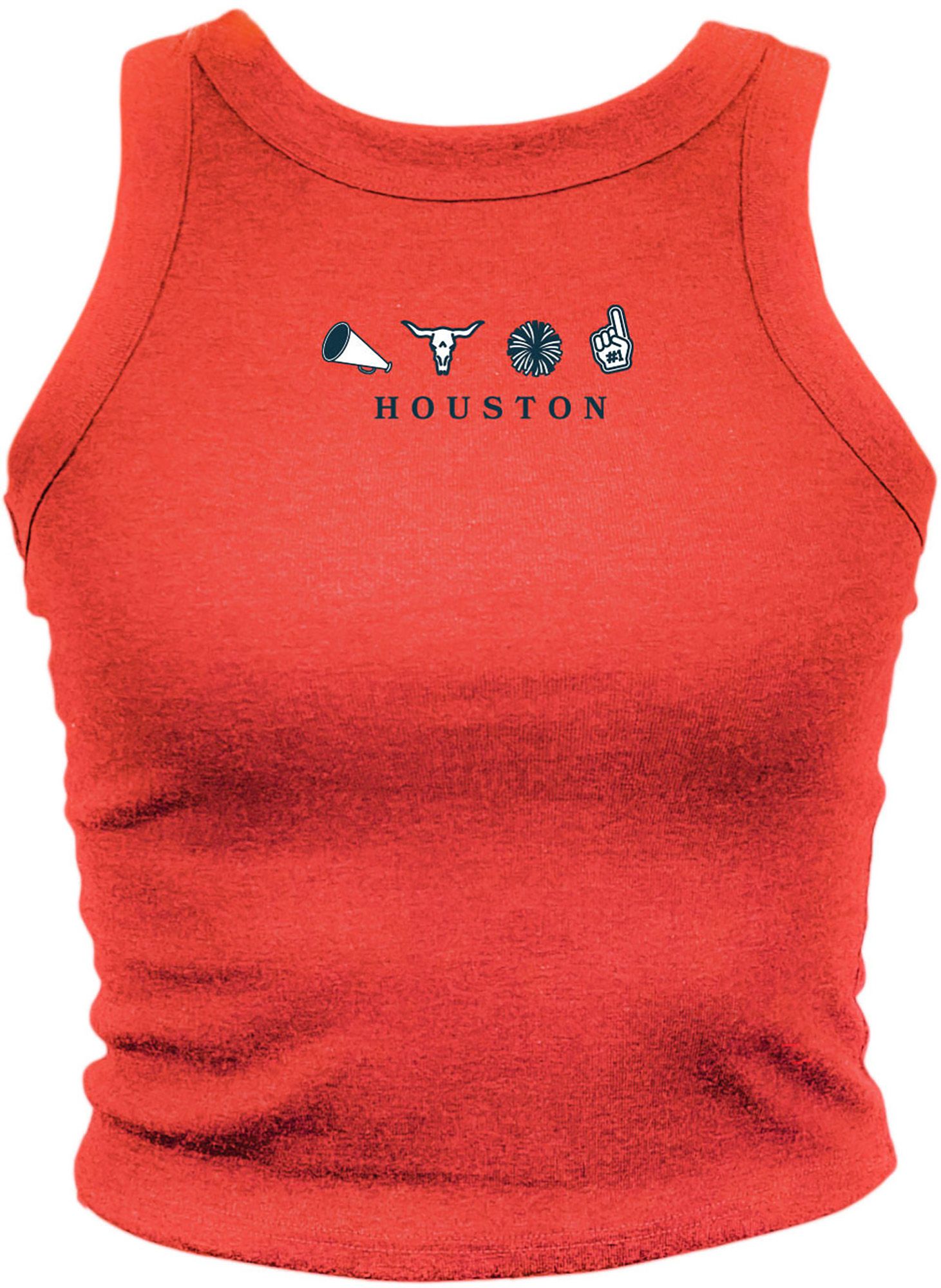 Where I'm From Women's Houston Red Icon Tank Top