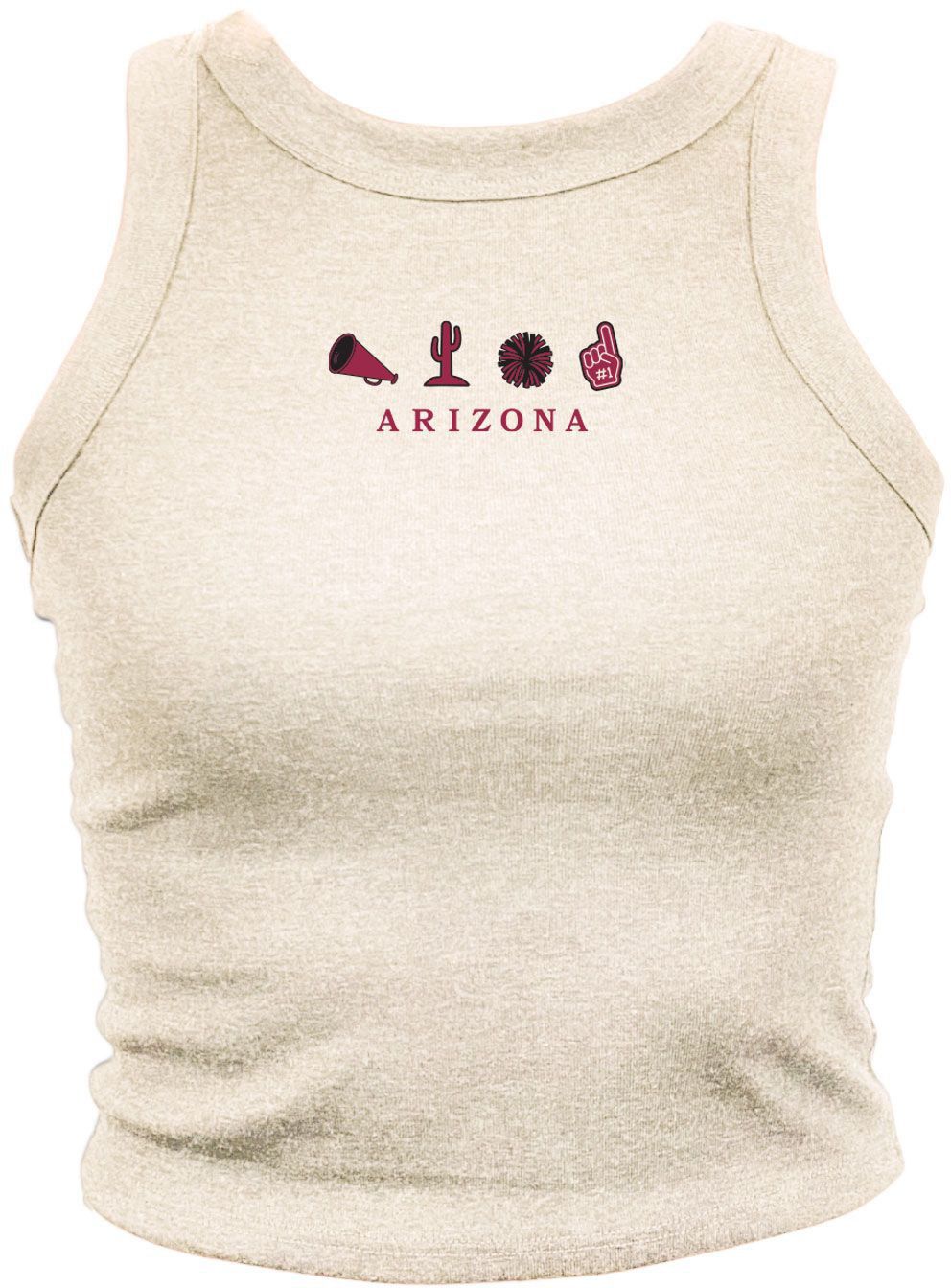 Where I'm From Women's Arizona Oatmeal Icon Tank Top