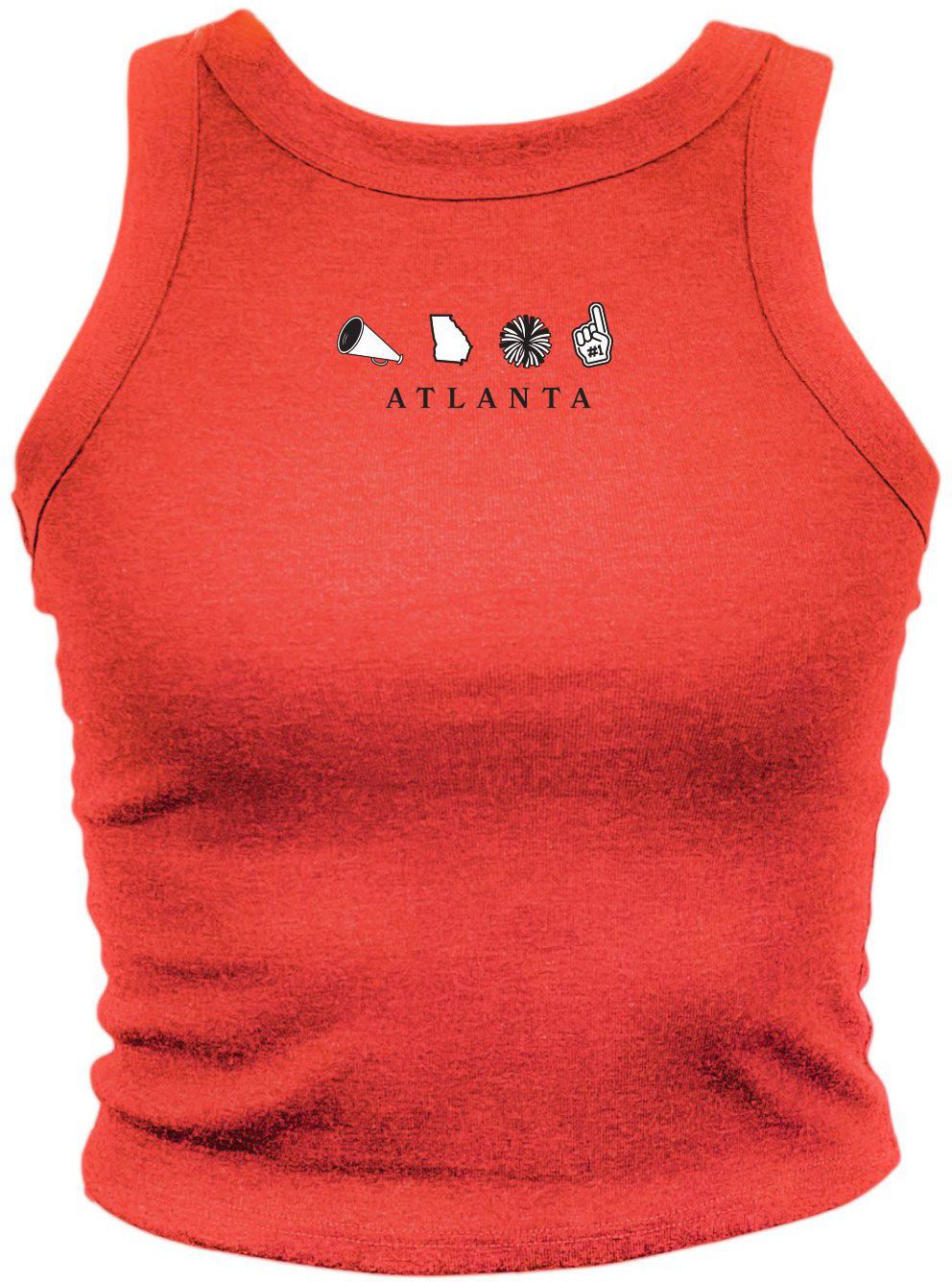 Where I'm From Women's Atlanta Red Icon Tank Top