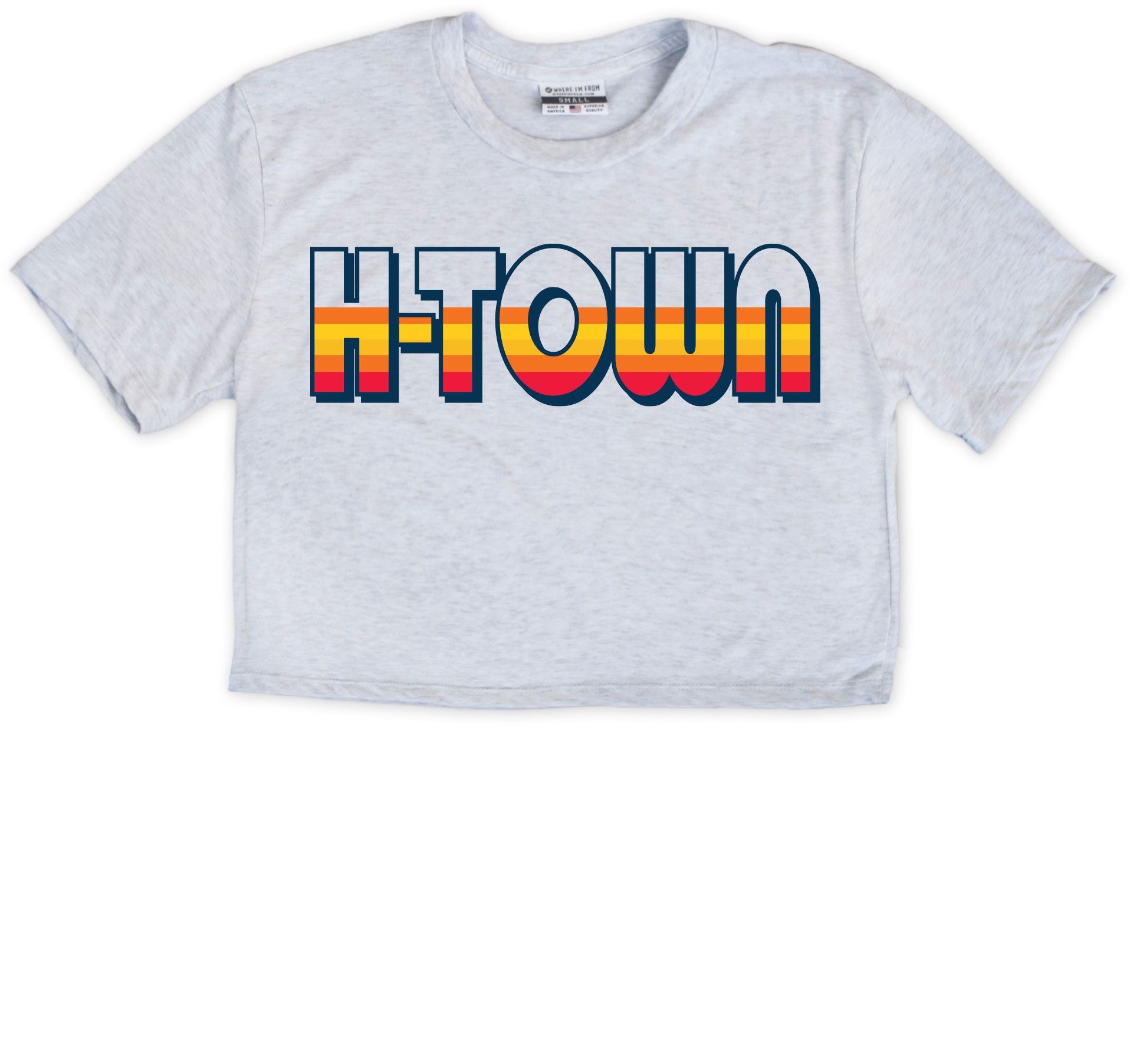 Where I'm From Women's Houston Ash T-Shirt