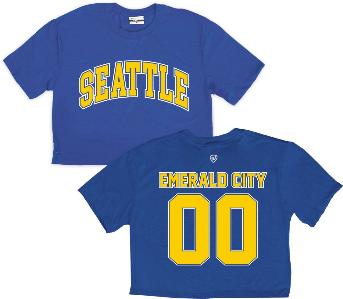 Where I'm From Women's Seattle Royal T-Shirt