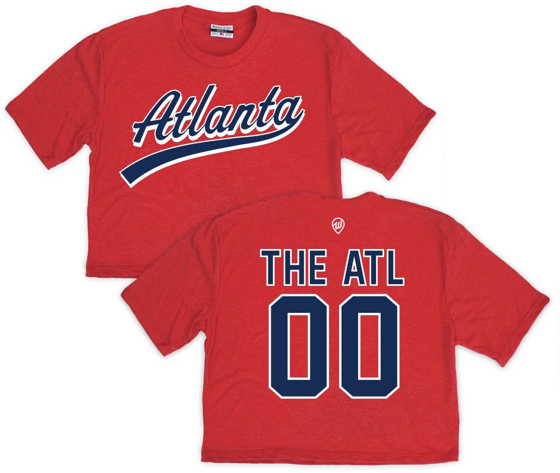 Where I'm From Women's Atlanta Red T-Shirt