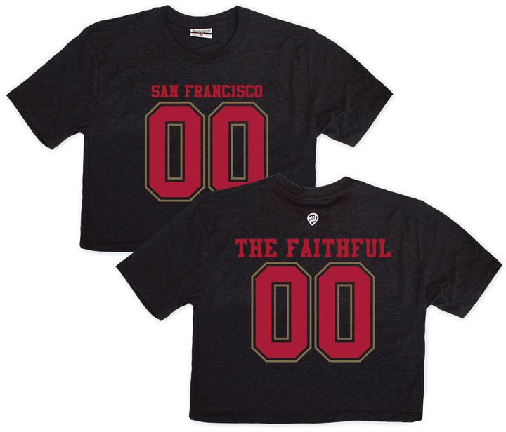 Where I'm From Women's San Francisco 2 Hit Cropped T-Shirt