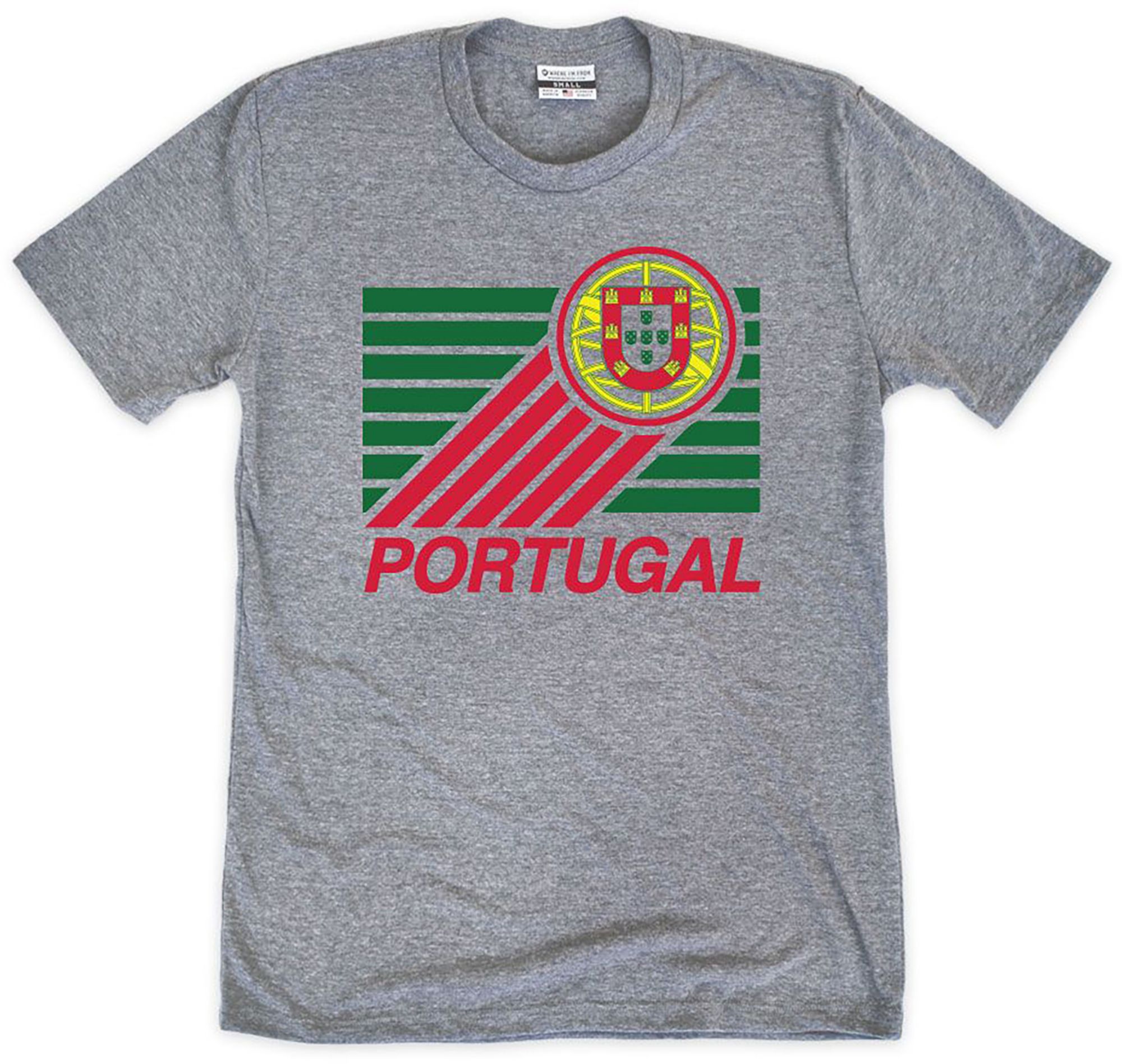 Where I'm From Youth Portugal Gray Flag T-Shirt