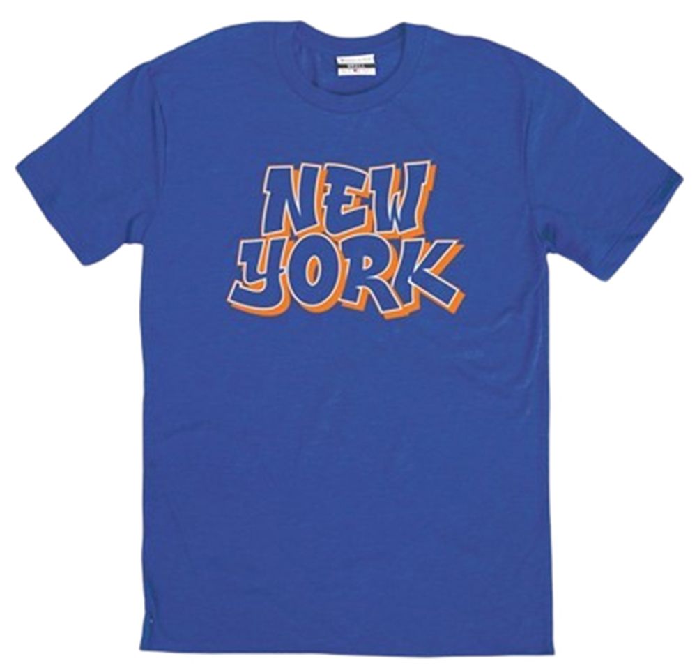 Where I'm From Youth New York Royal Big Font T-Shirt