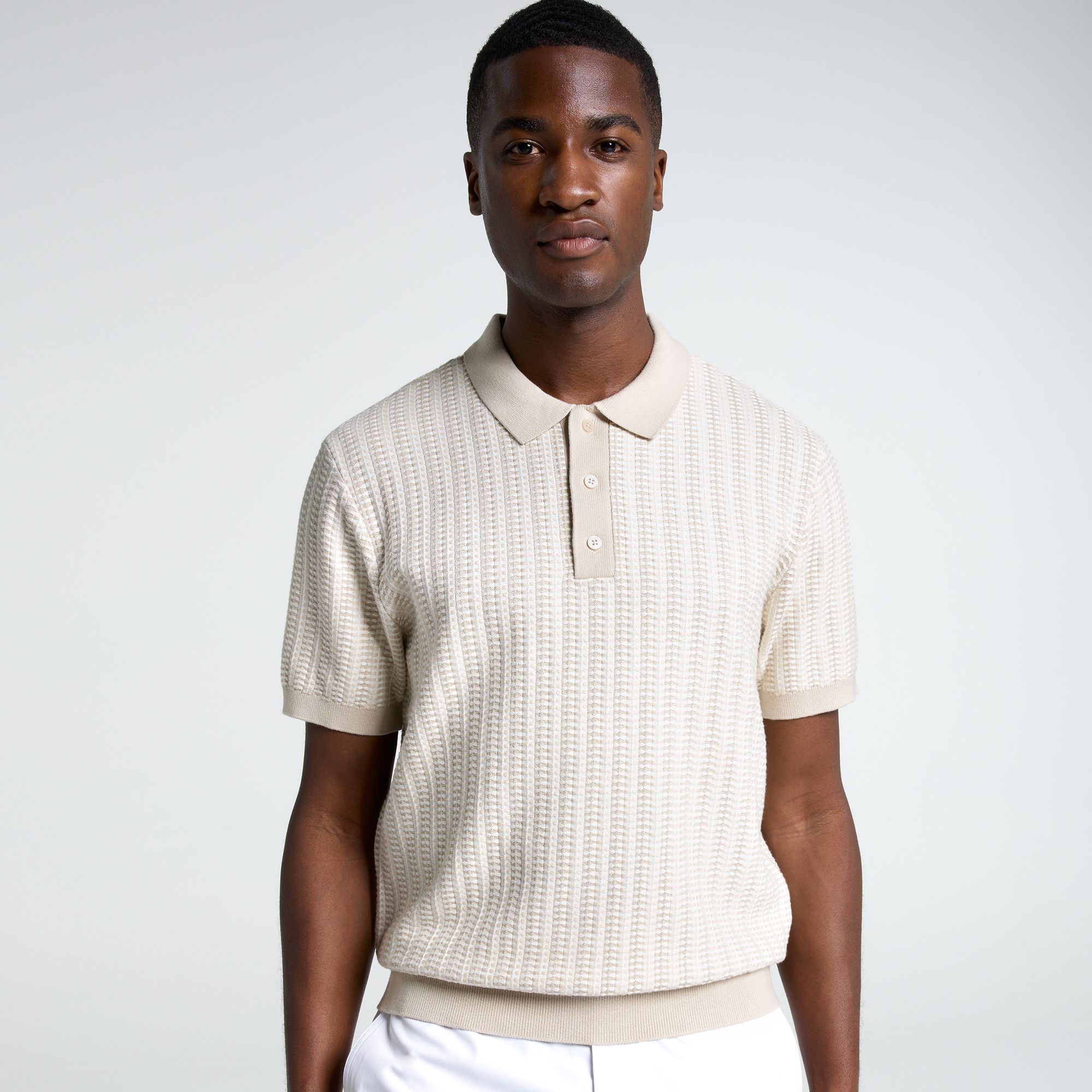 Walter Hagen Men's Clubhouse Sweater Polo