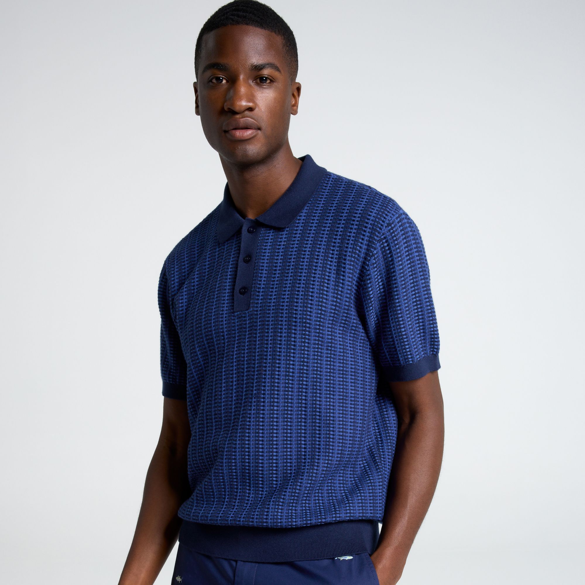 Walter Hagen Men's Clubhouse Sweater Polo