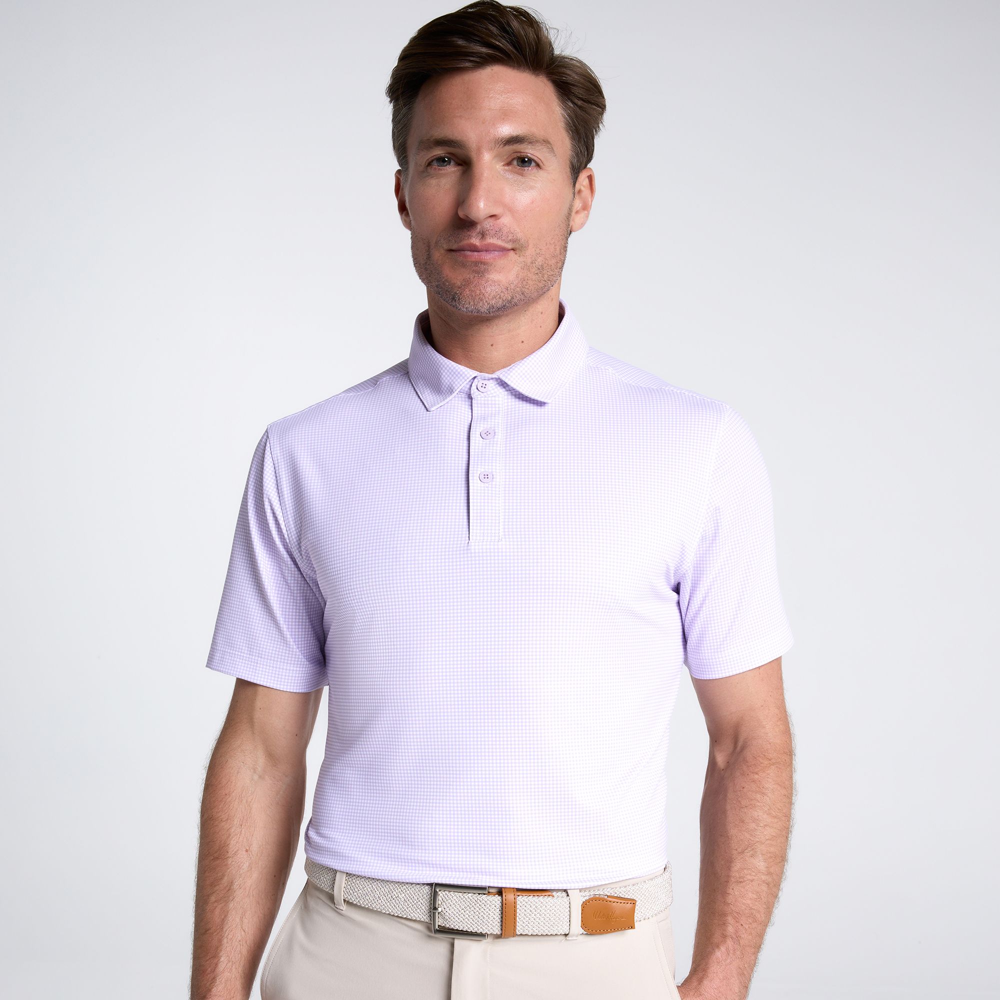 Walter Hagen Men's Performance 11 Championship Check Polo