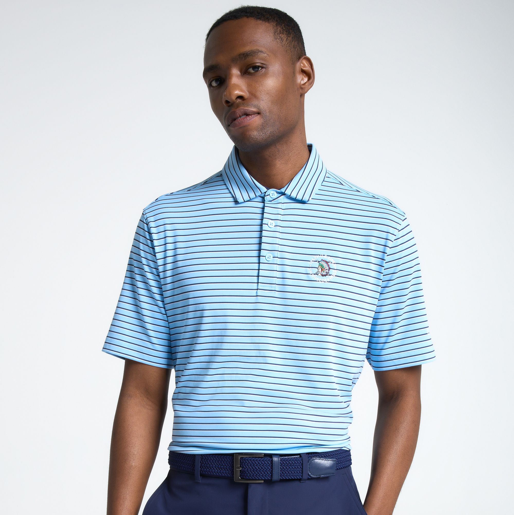 2026 U.S. Open Walter Hagen Performance 11 Tri-Stripe Polo