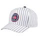 Navy Pin Stripe