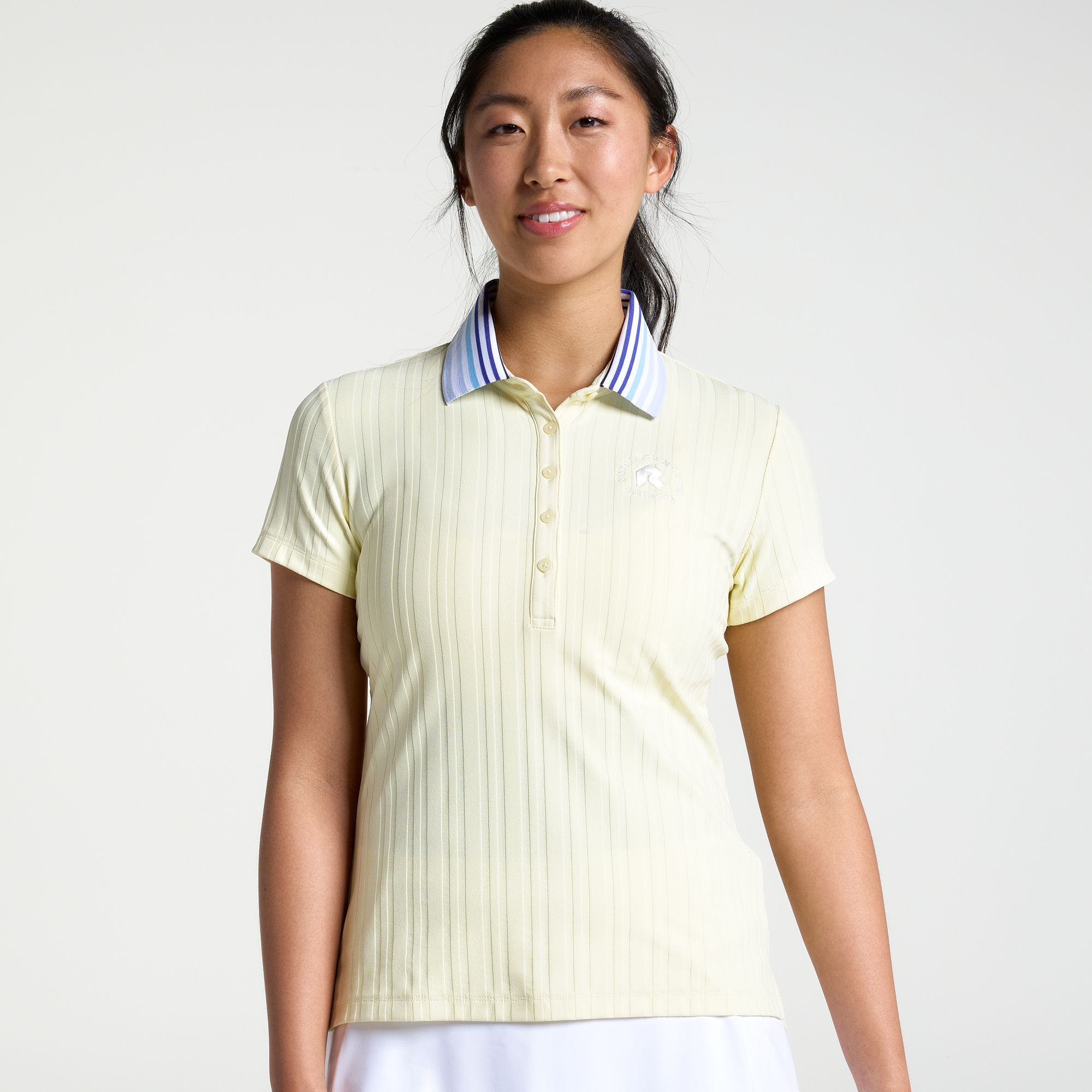 2026 U.S. Women's Open Walter Hagen Women's Performance 11 Short Sleeve Textured Polo