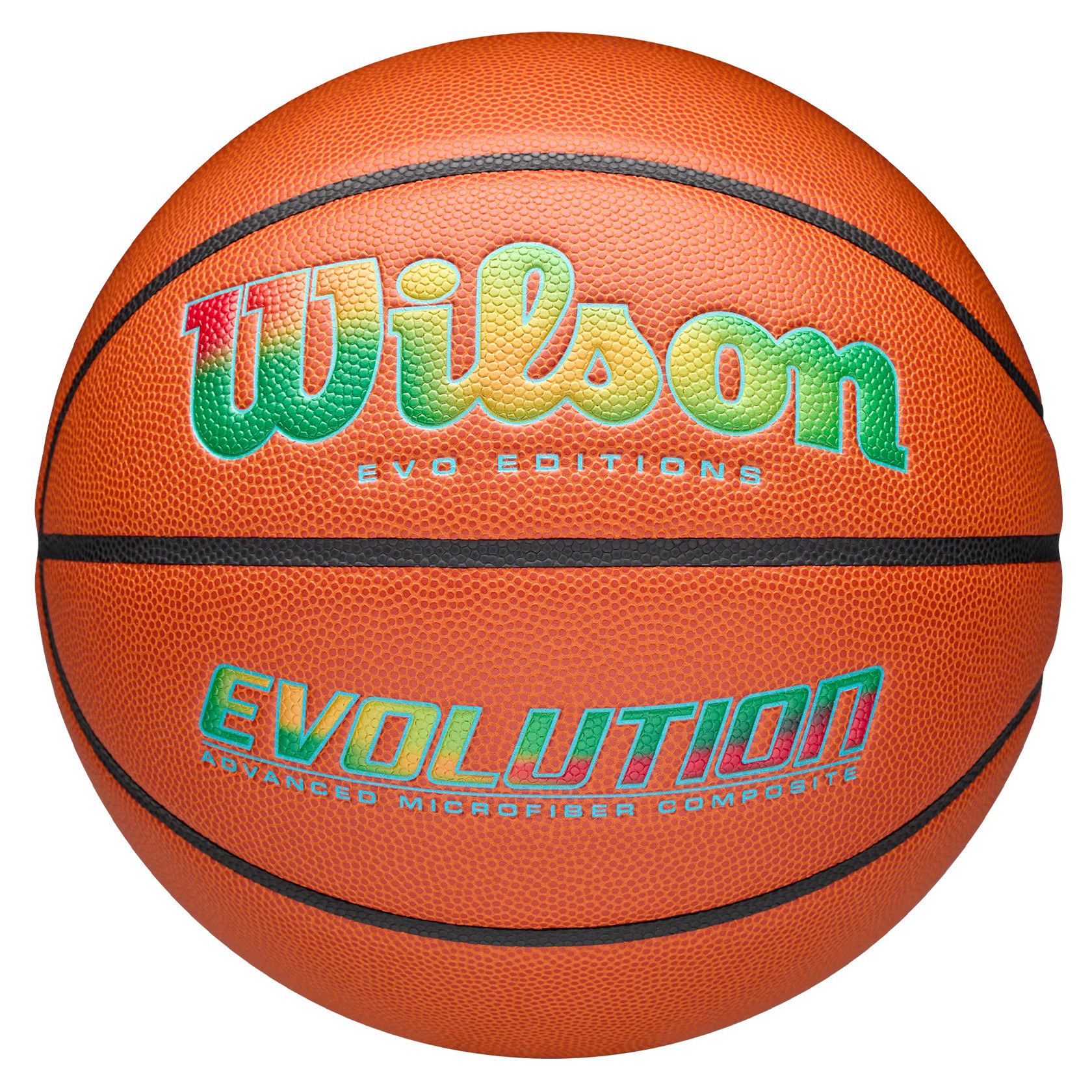 Wilson Evo Edition Green Graphic Basketball