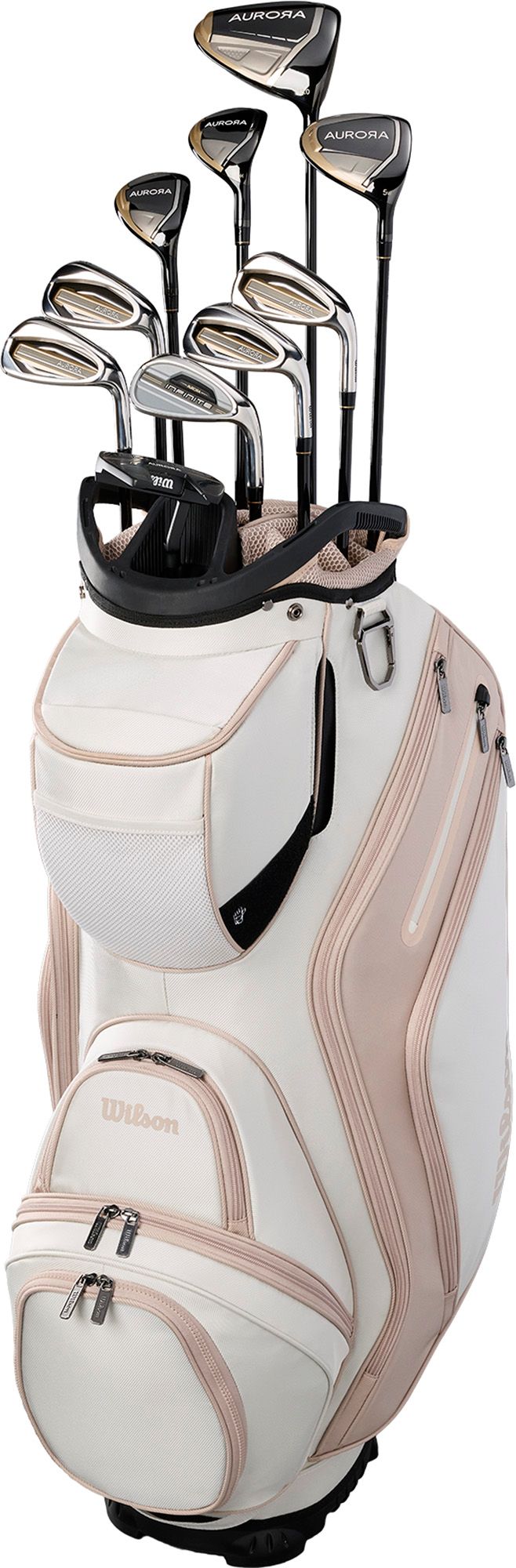 Wilson Women's Aurora 14- Piece Cart Bag Complete Set