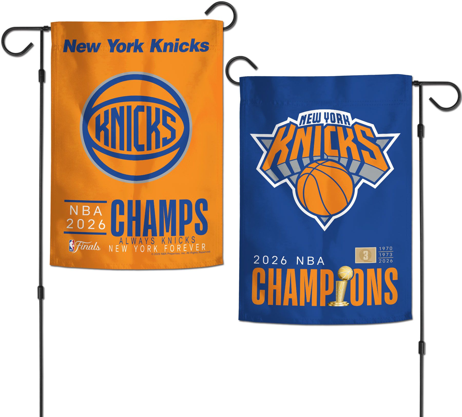WinCraft 2026 NBA Champions New York Knicks Garden Flag