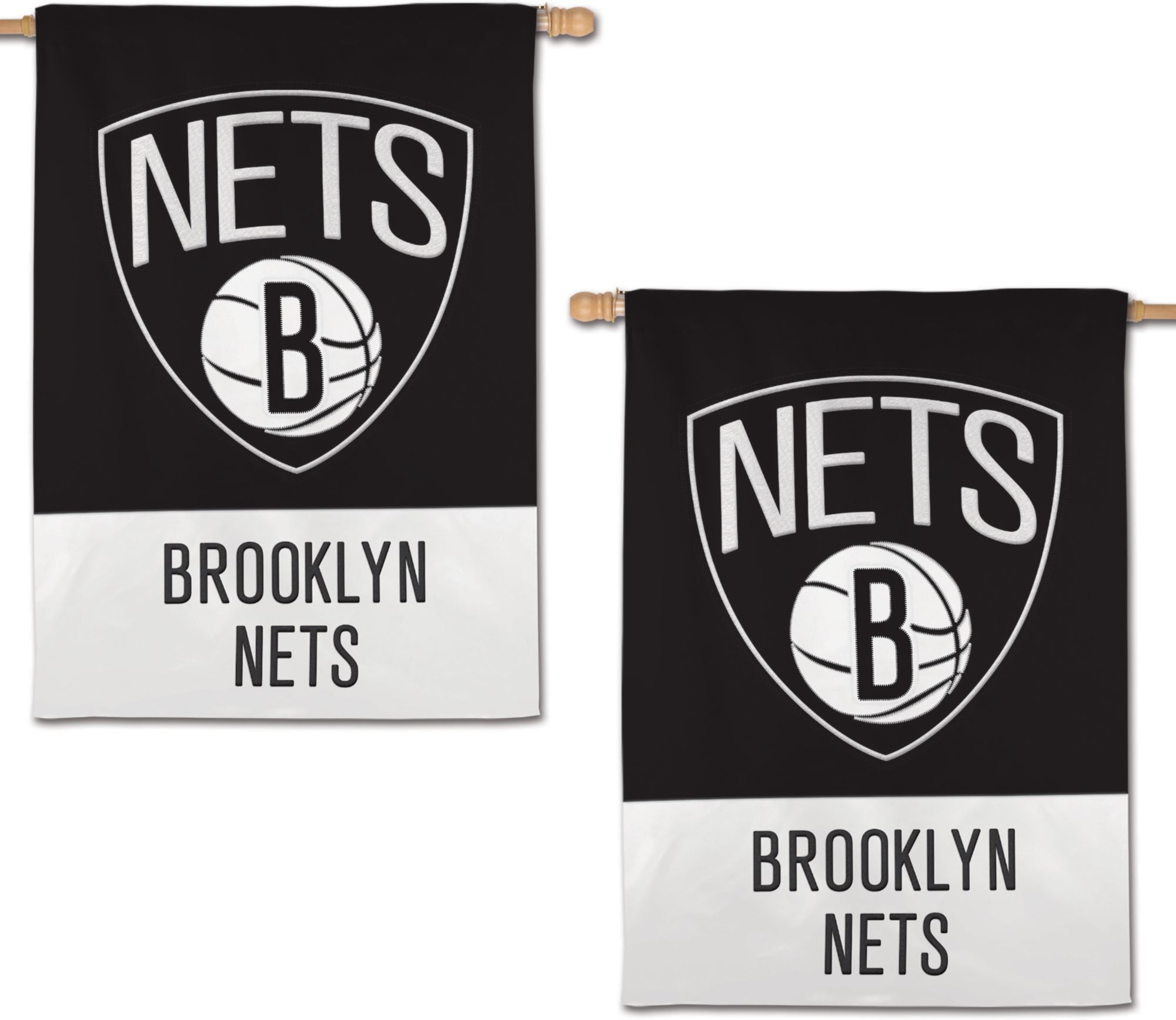 WinCraft Brooklyn Nets Applique Banner