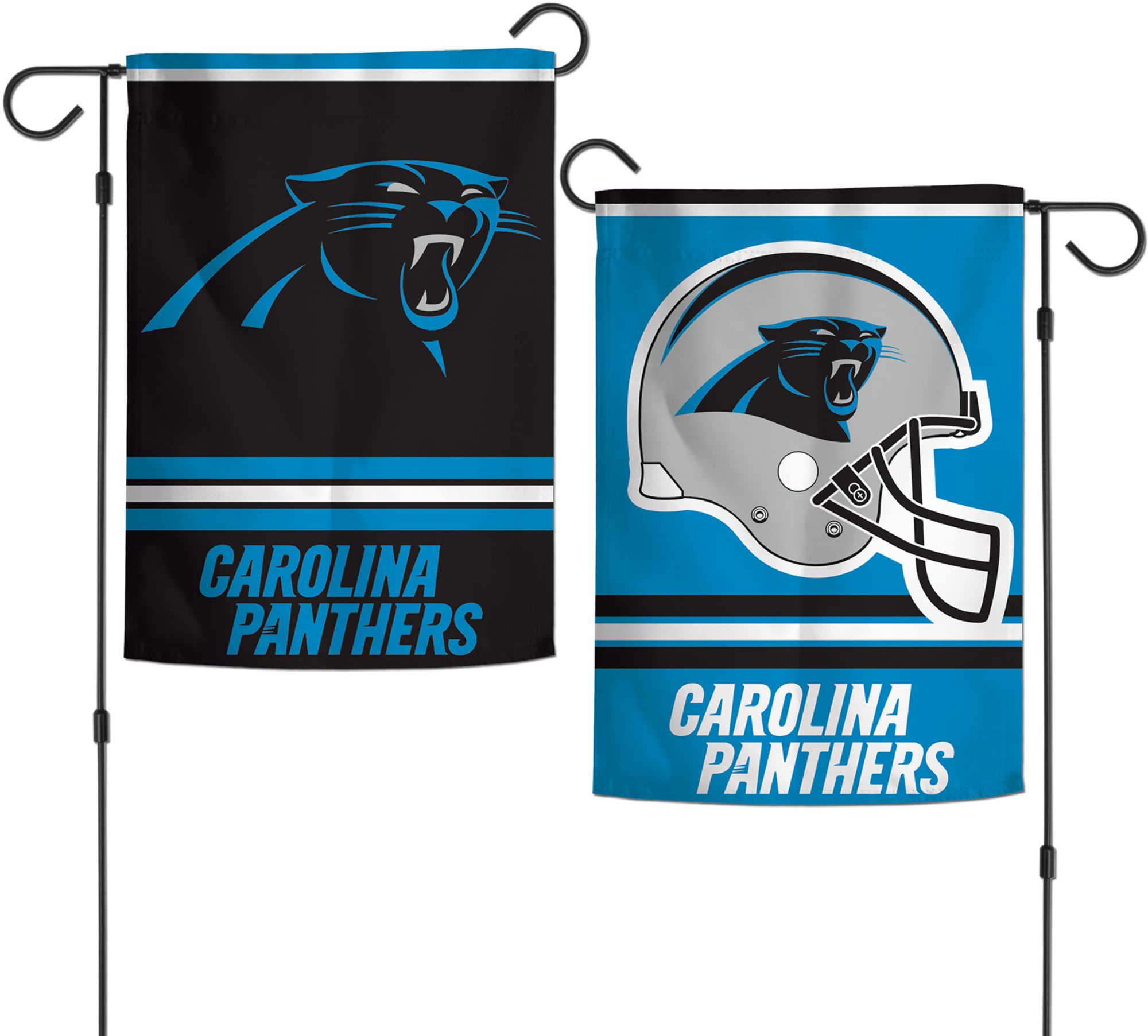 WinCraft Carolina Panthers 2 Sided Garden Flag
