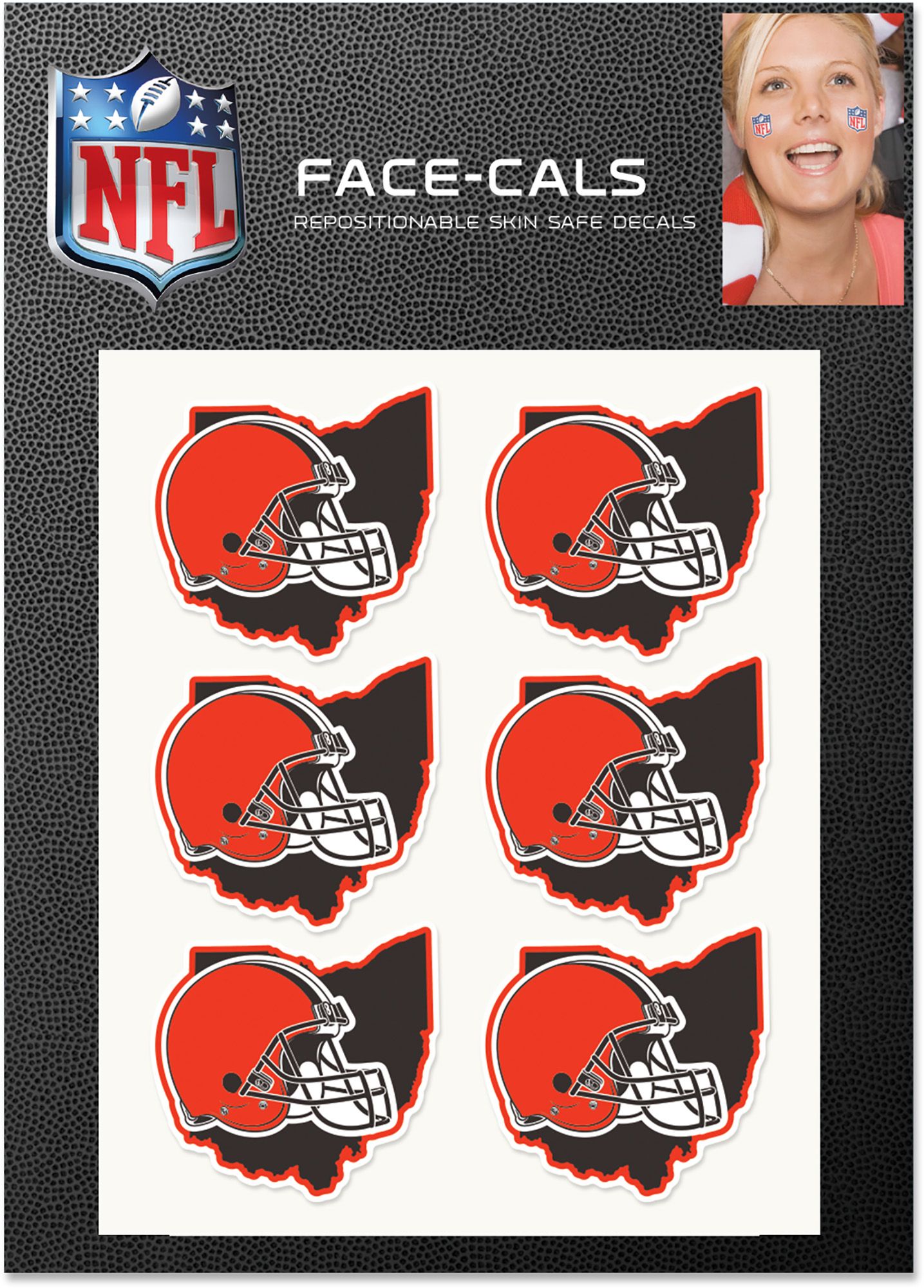 WinCraft Cleveland Browns Face-Cals