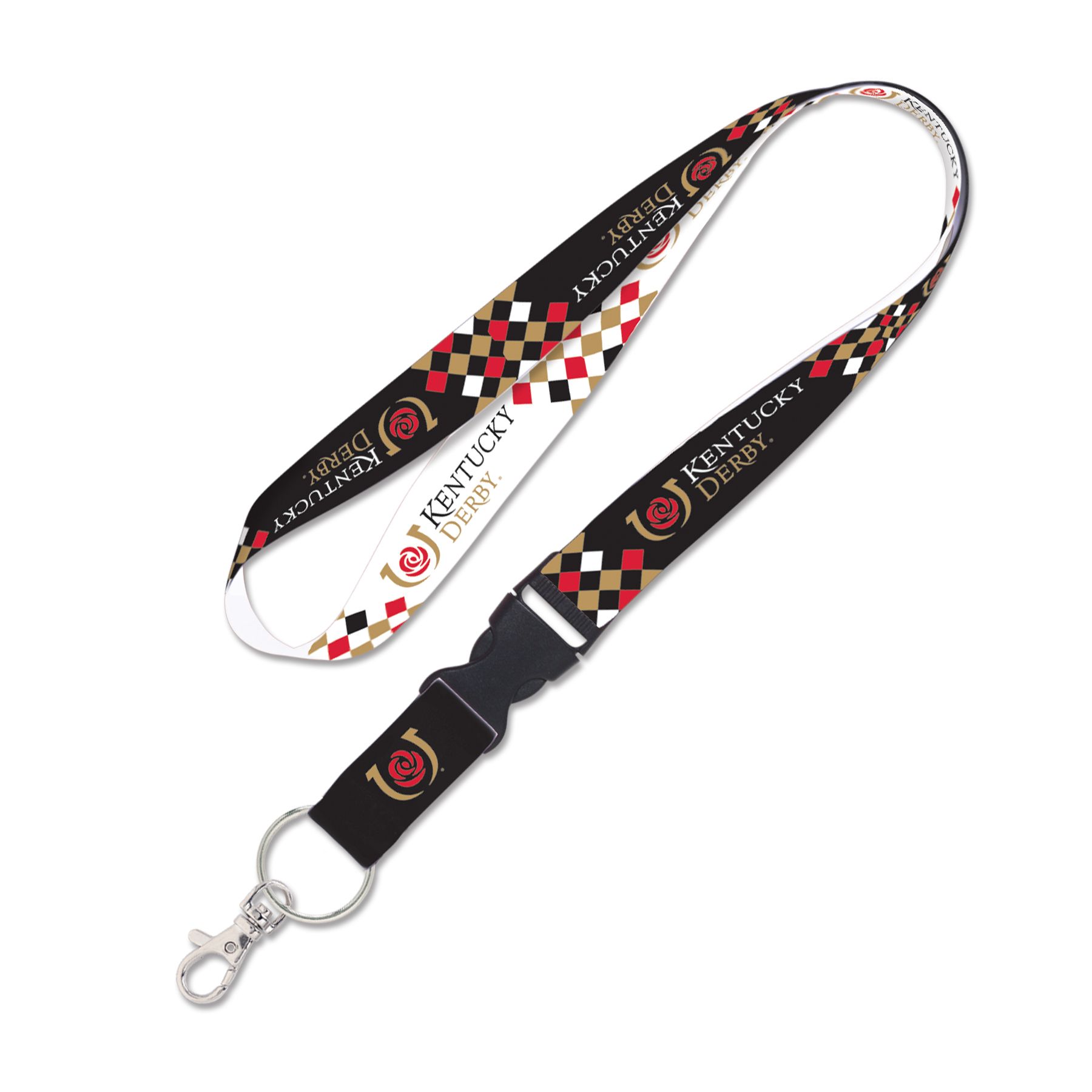 WinCraft Kentucky Derby 152 Lanyard with Detachable Buckle
