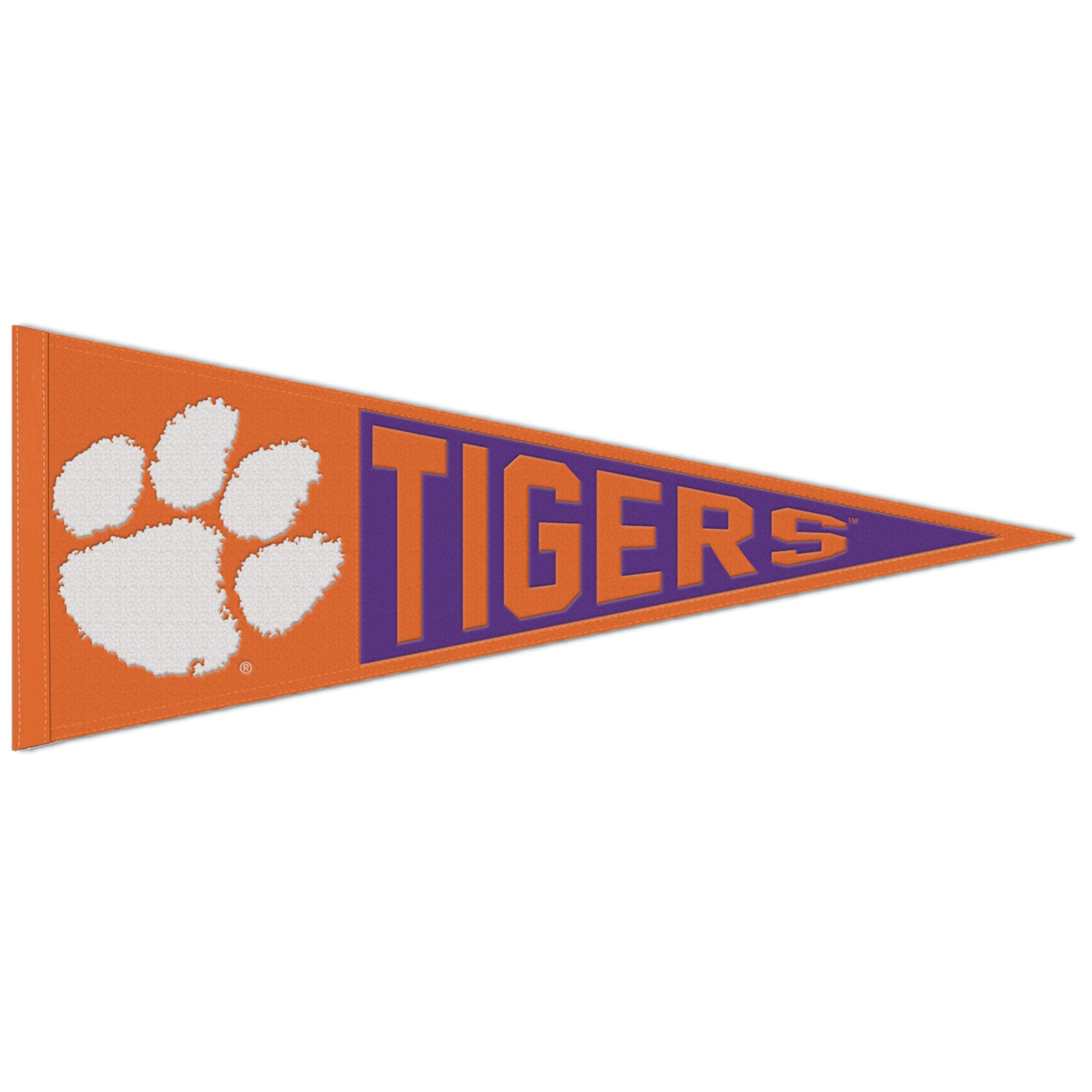 WinCraft Clemson Tigers Wool Pennant