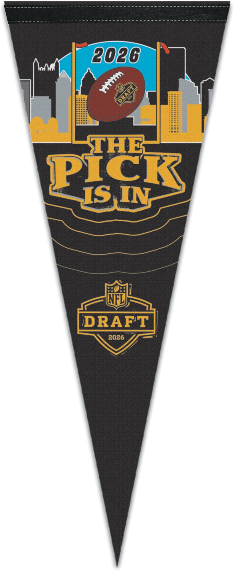 WinCraft 2026 NFL Draft Goalpost Pennant
