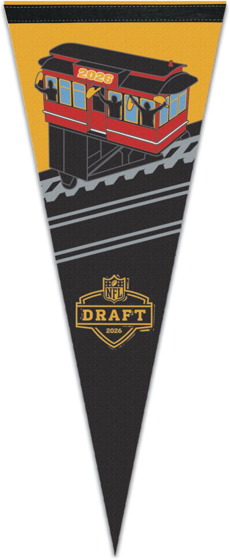 WinCraft 2026 NFL Draft Incline Pennant