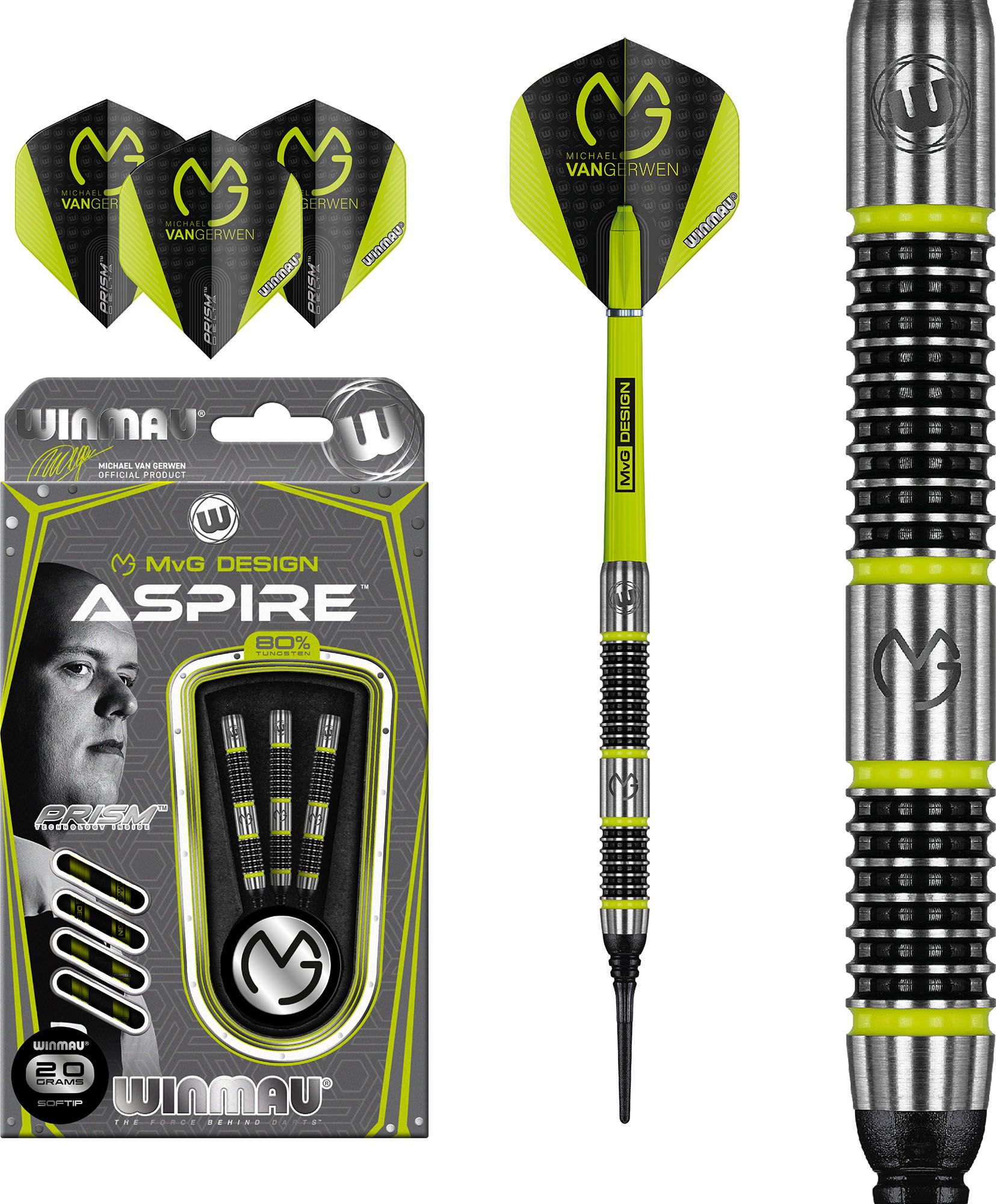 WINMAU Mvg Aspire Darts
