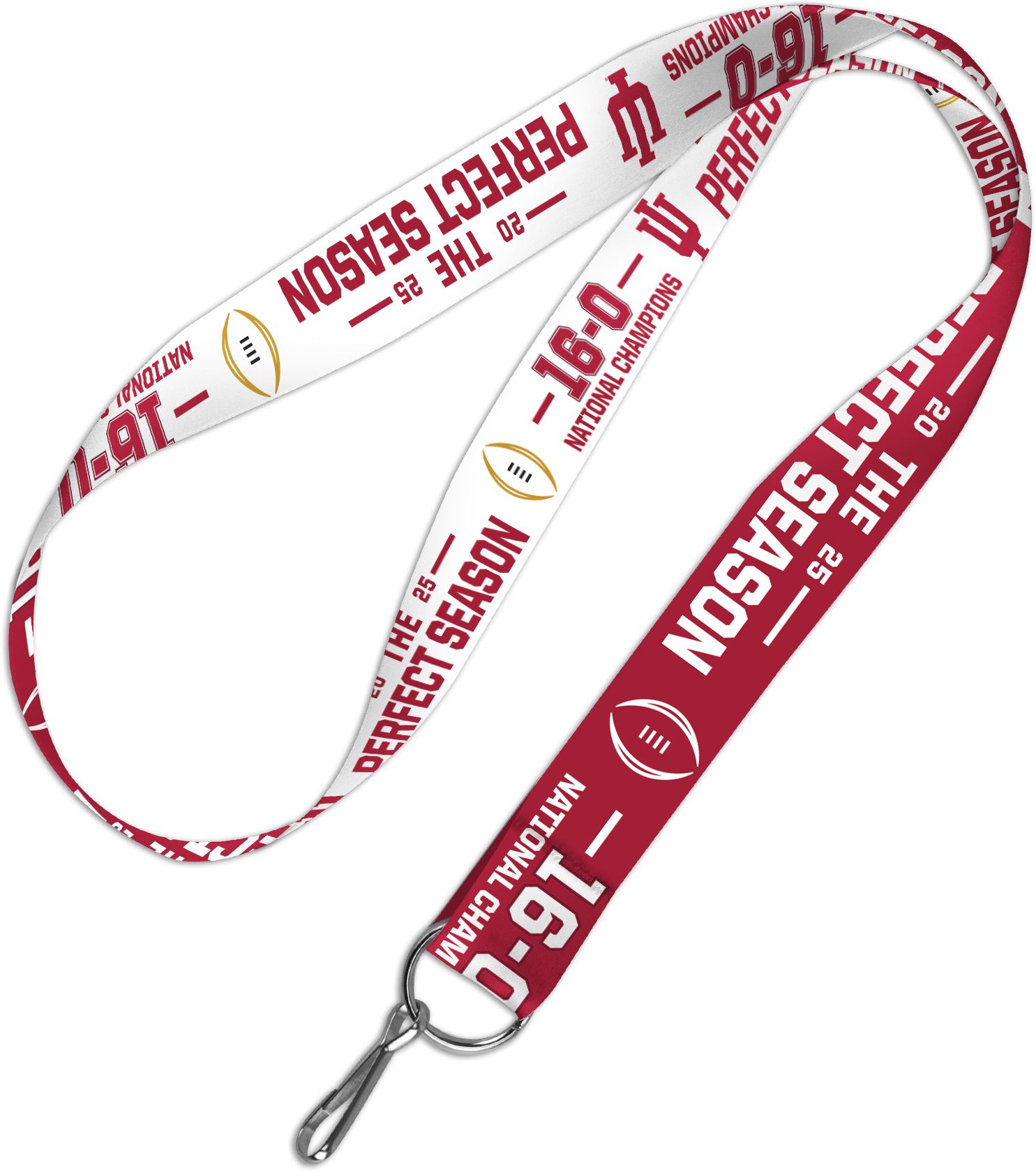 WinCraft Indiana Hoosiers Perfect Season 2025-26 CFP National Champions Lanyard