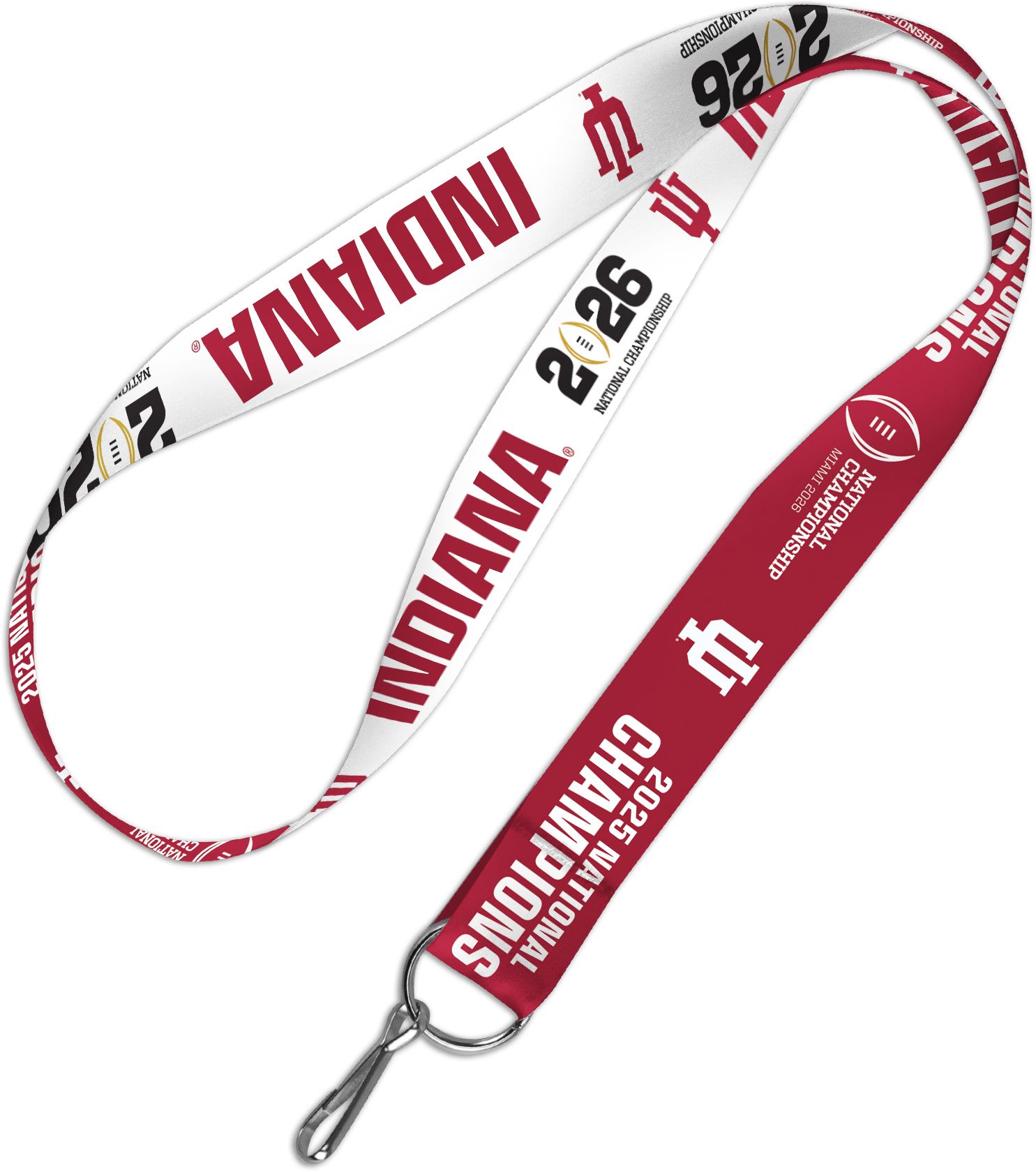 WinCraft Indiana Hoosiers 2025-26 CFP National Champions Lanyard