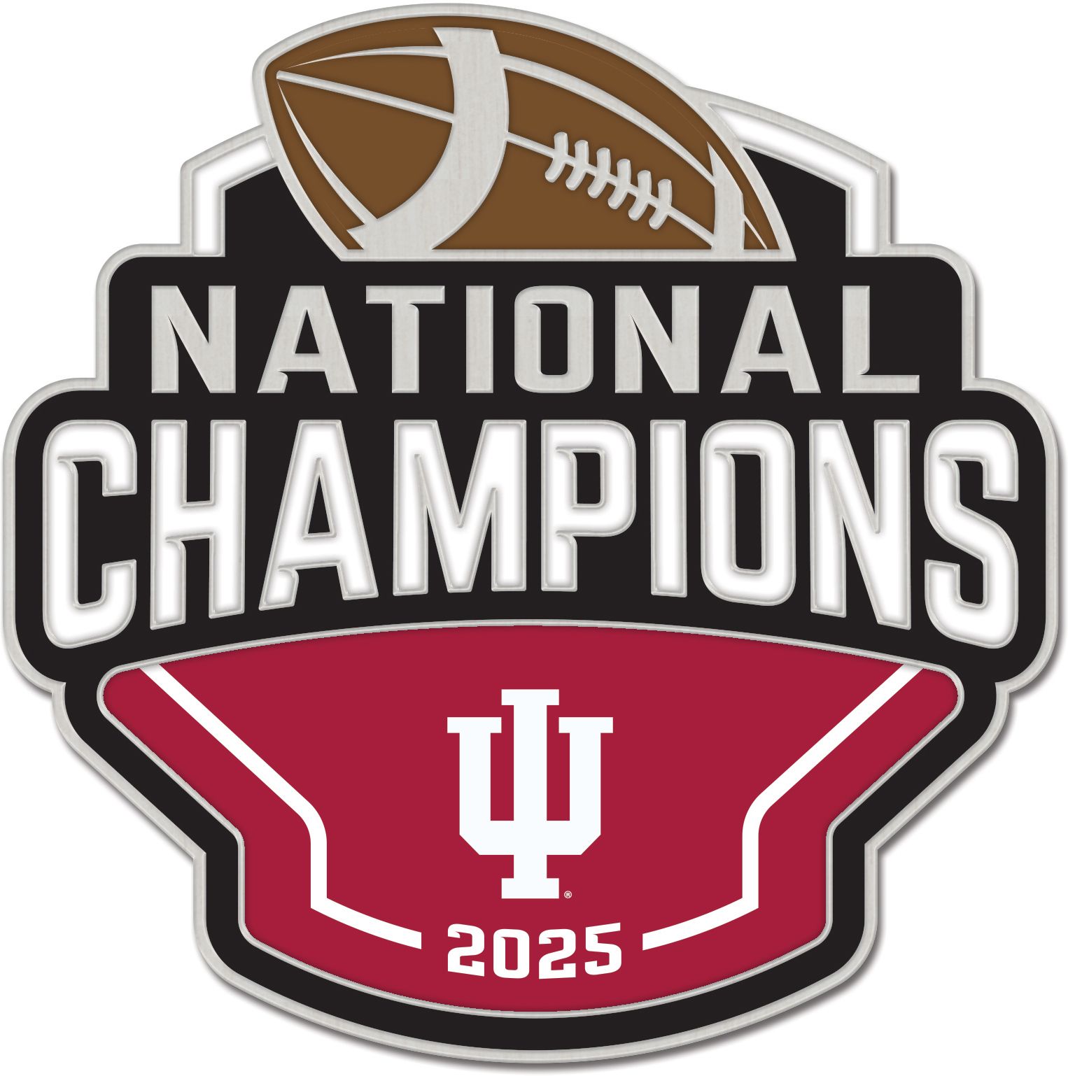 WinCraft Indiana Hoosiers 2025-26 CFP National Champions Collectors Pin