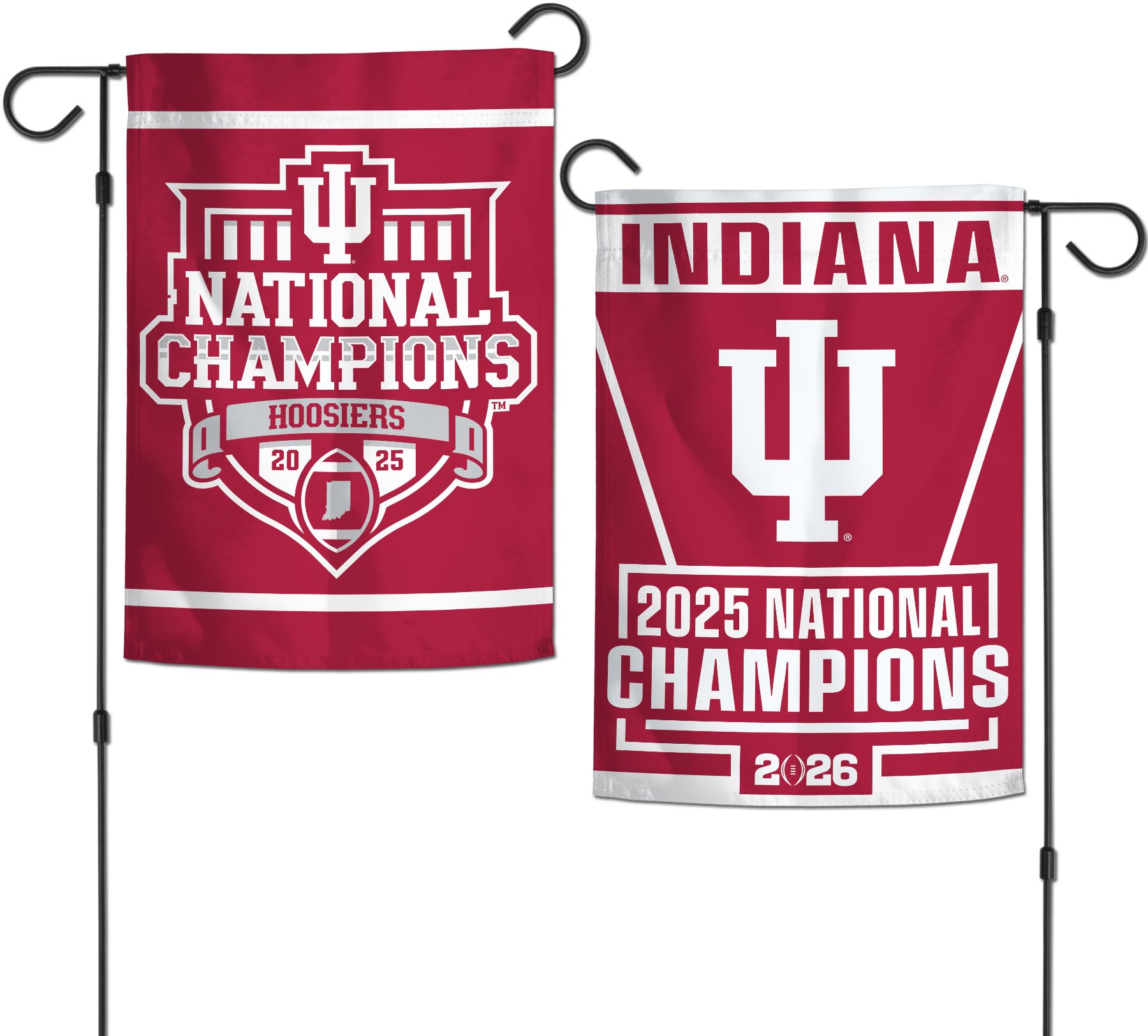 WinCraft Indiana Hoosiers 2025-26 CFP National Champions Garden Flag