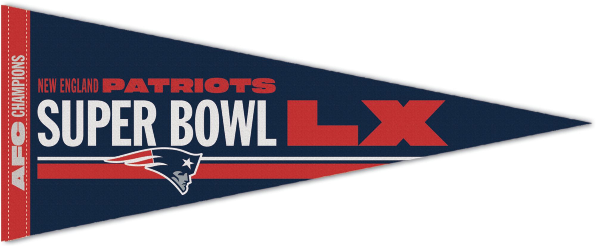 WinCraft 2025-26 AFC Champions New England Patriots Team Pennant