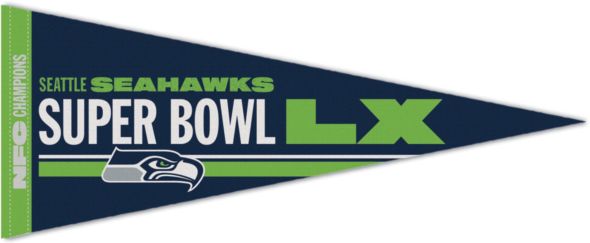 WinCraft 2025-26 NFC Champions Seattle Seahawks Team Pennant