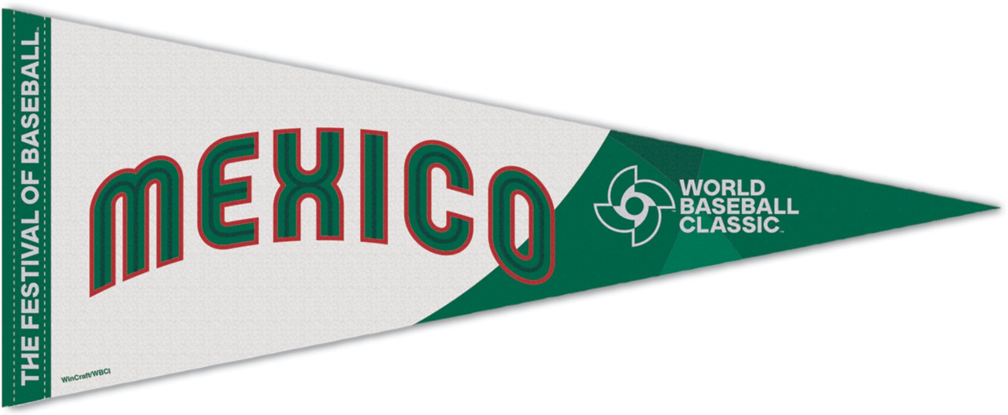 WinCraft World Baseball Classic 2026 Mexico Pennant
