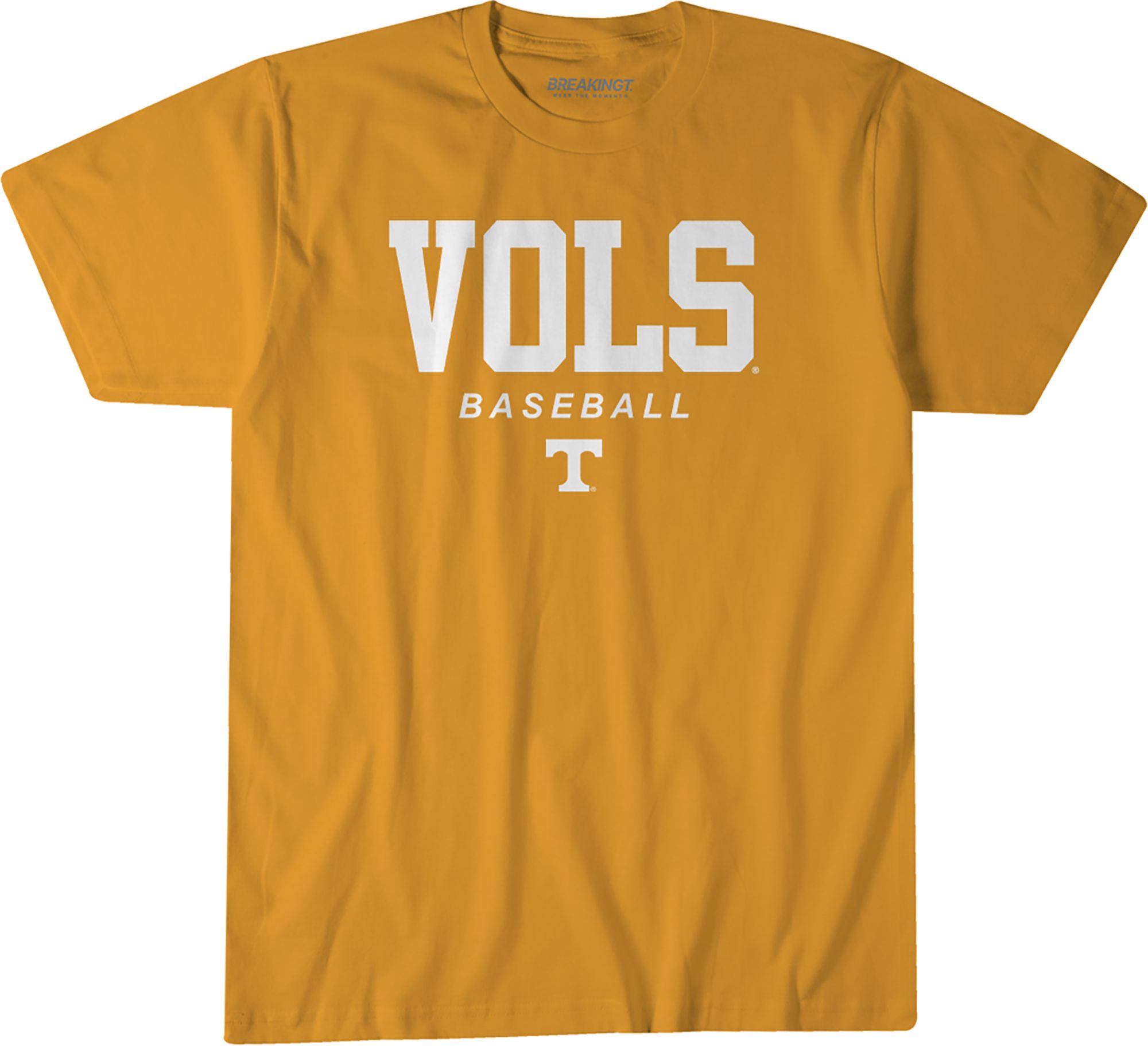 BreakingT Men's Tennessee Volunteers Orange Baseball T-Shirt