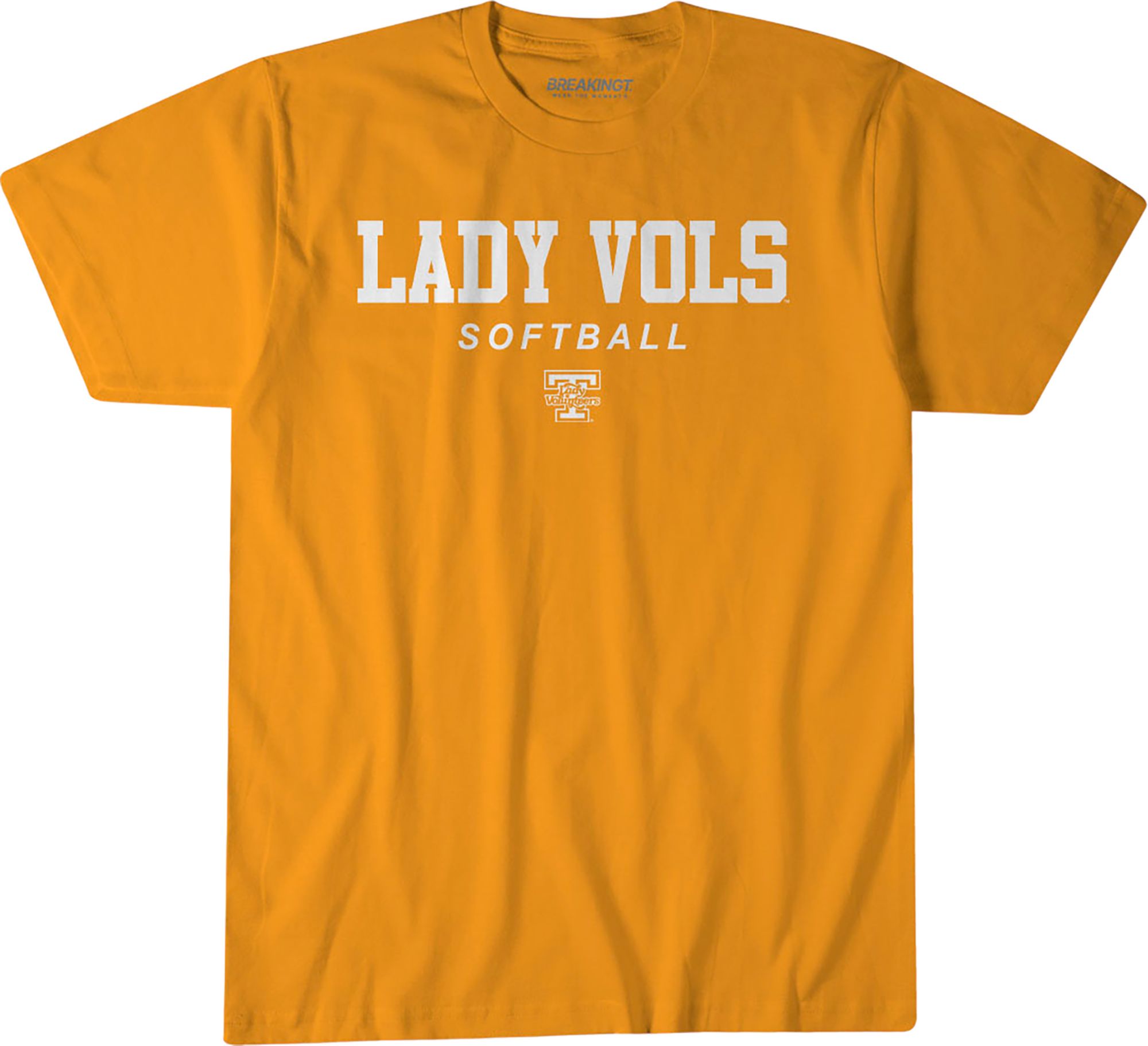BreakingT Men's Tennessee Volunteers Orange Softball T-Shirt