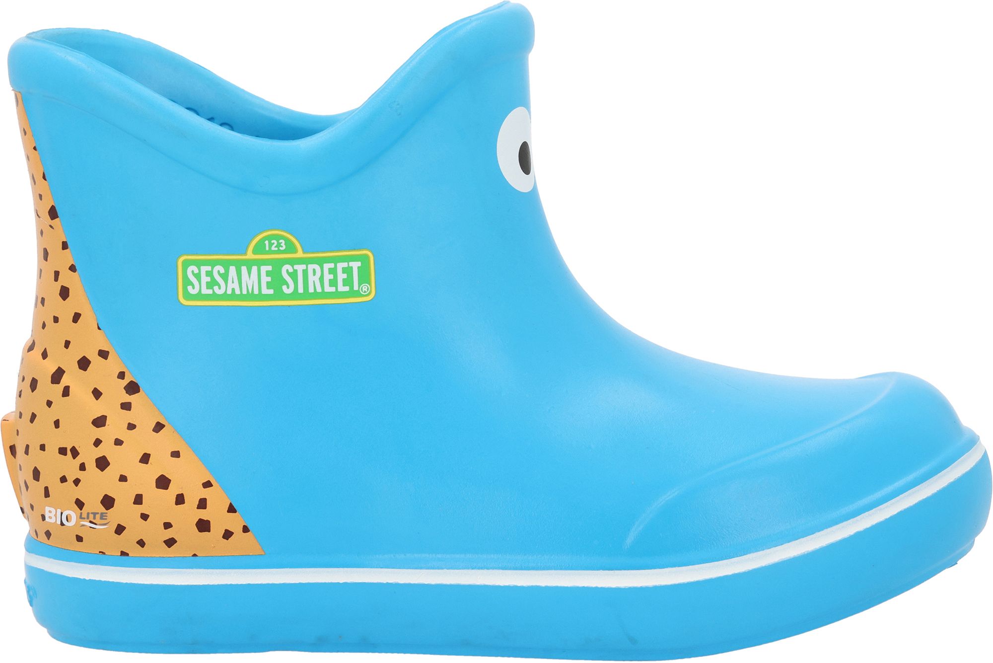 XtraTuf Kids Sesame Street Cookie Monster TUFS Ankle Deck Boots