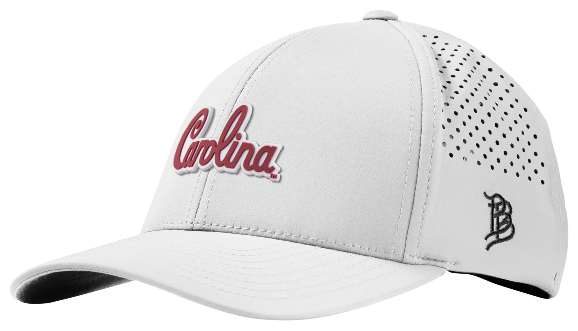 Branded Bills Adult South Carolina Gamecocks White Five Panel Rope Adjustable Snapback Hat