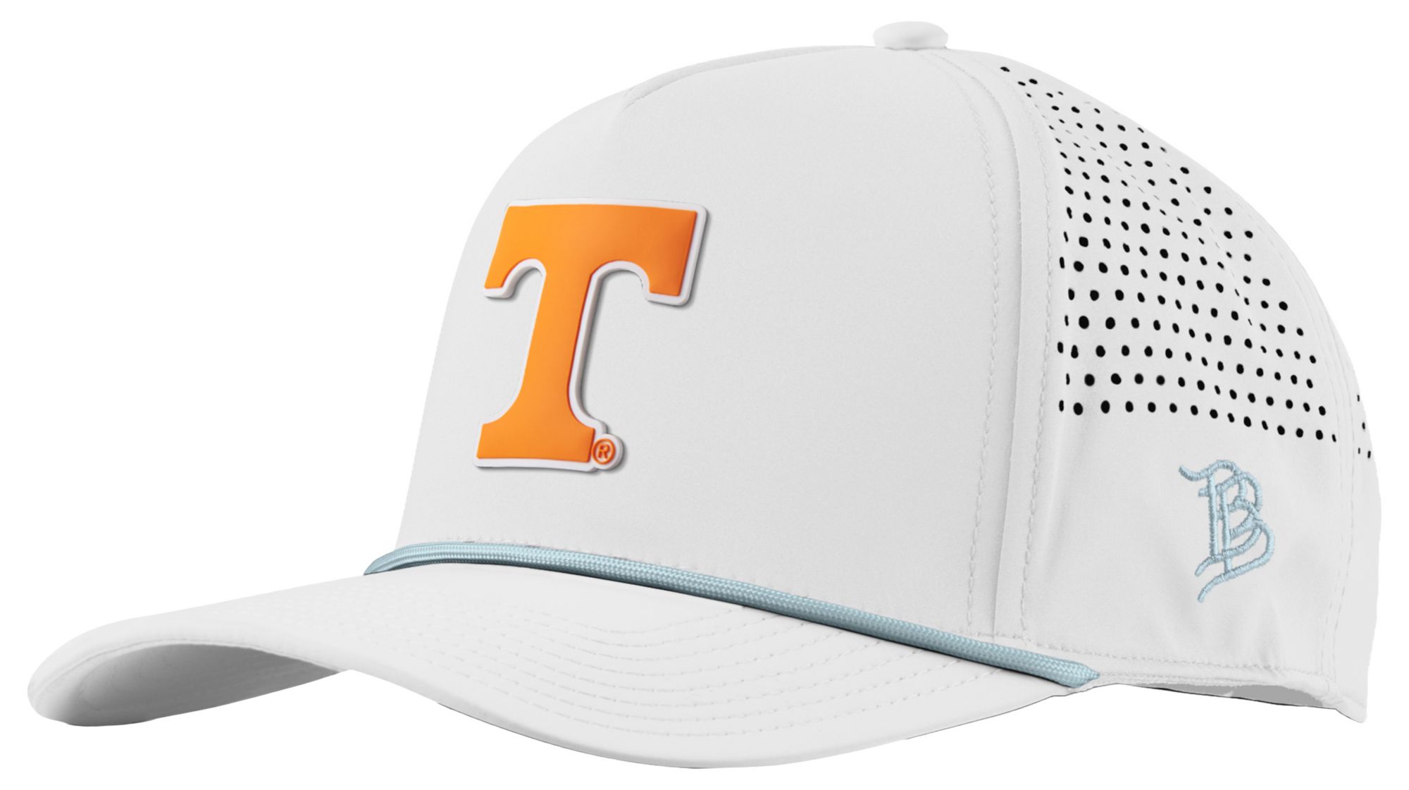 Branded Bills Adult Tennessee Volunteers White Five Panel Rope Adjustable Snapback Hat
