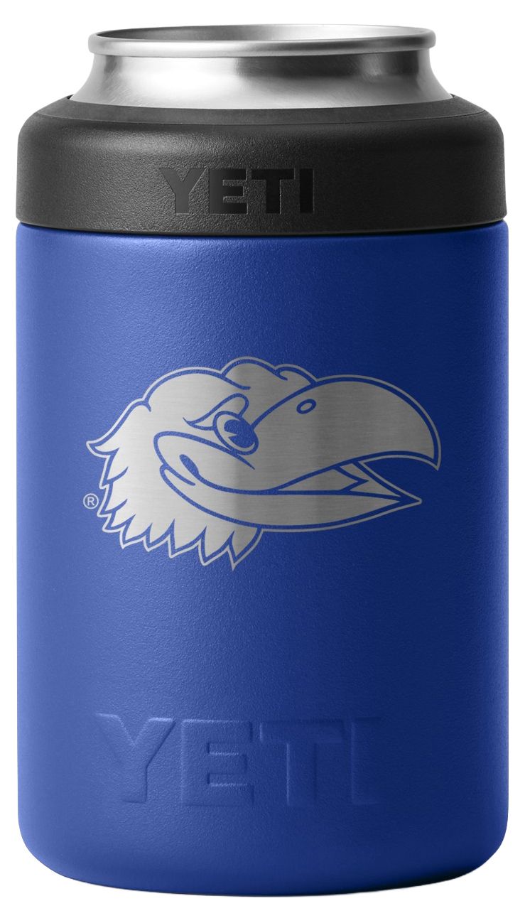 YETI Kansas Jayhawks Blue 12 oz. Rambler Colster Can Insulator