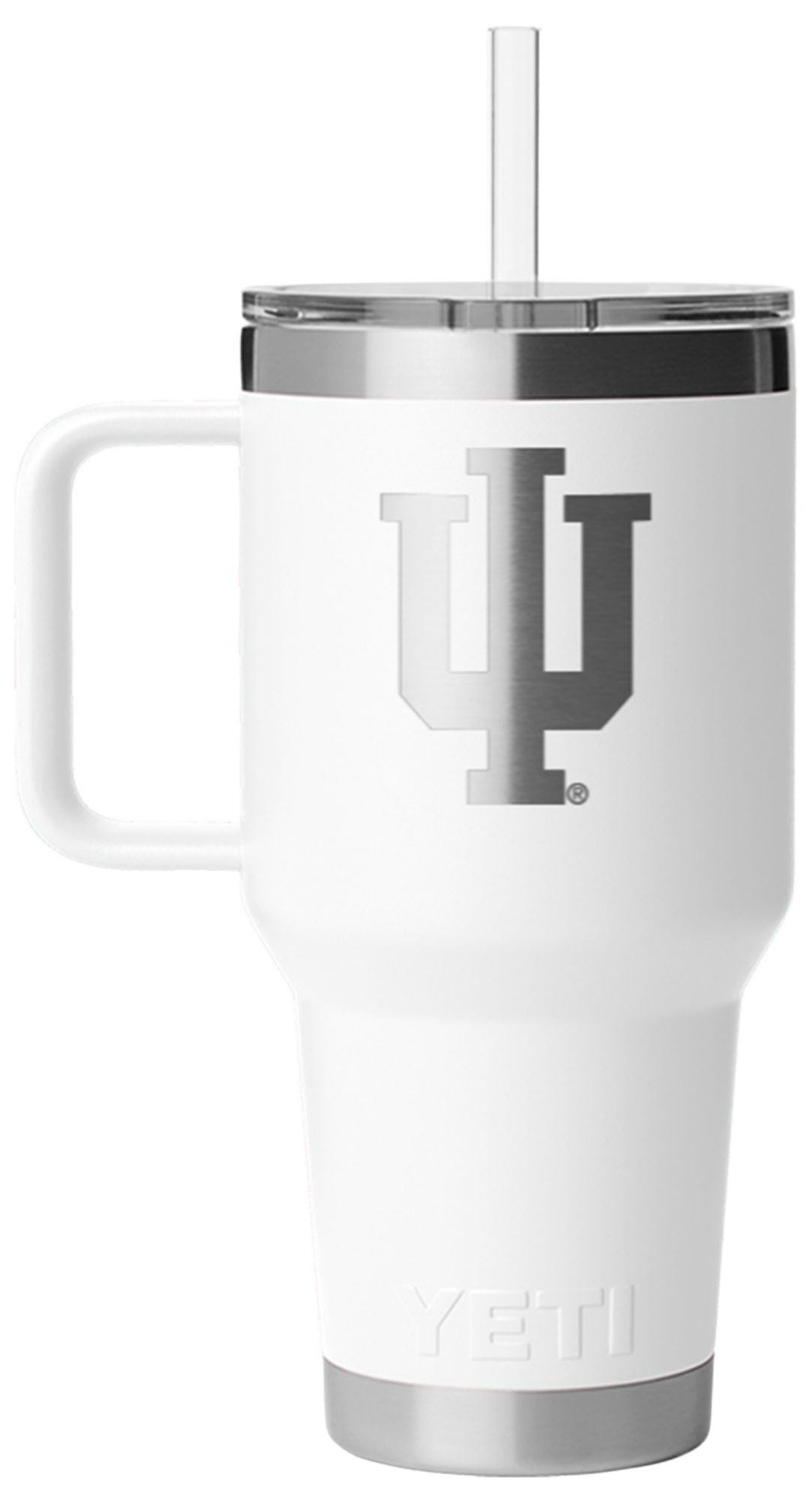 YETI Indiana Hoosiers 35 oz. Rambler Mug with Straw Lid