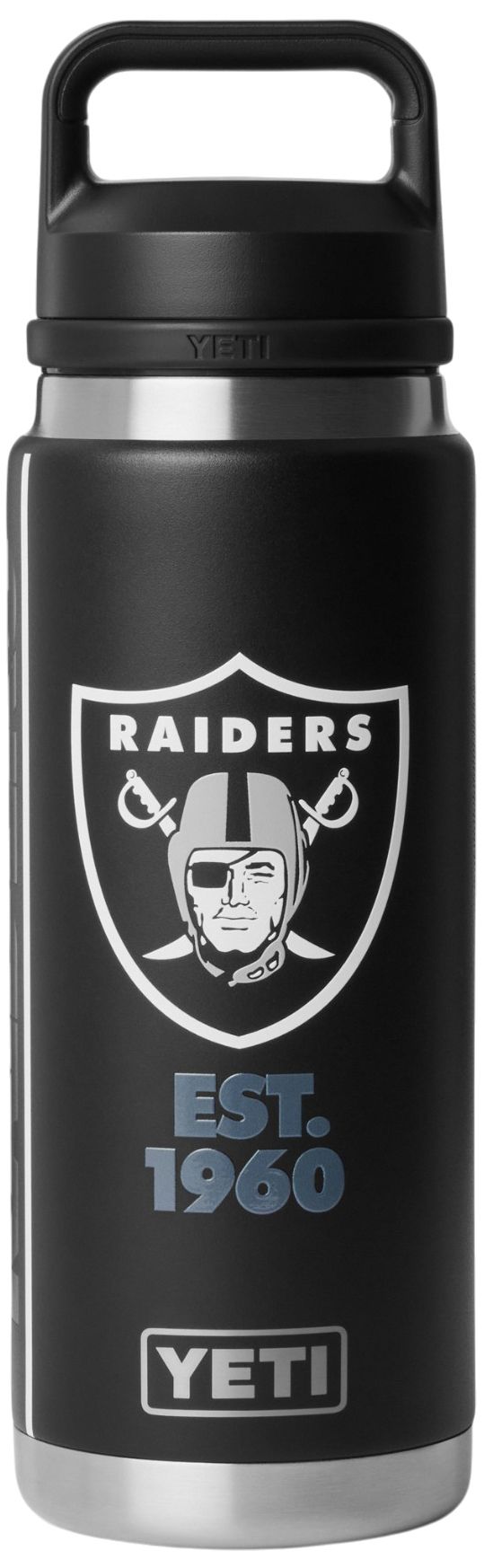 YETI Las Vegas Raiders Fandom 26 oz. Rambler Bottle with Chug Cap