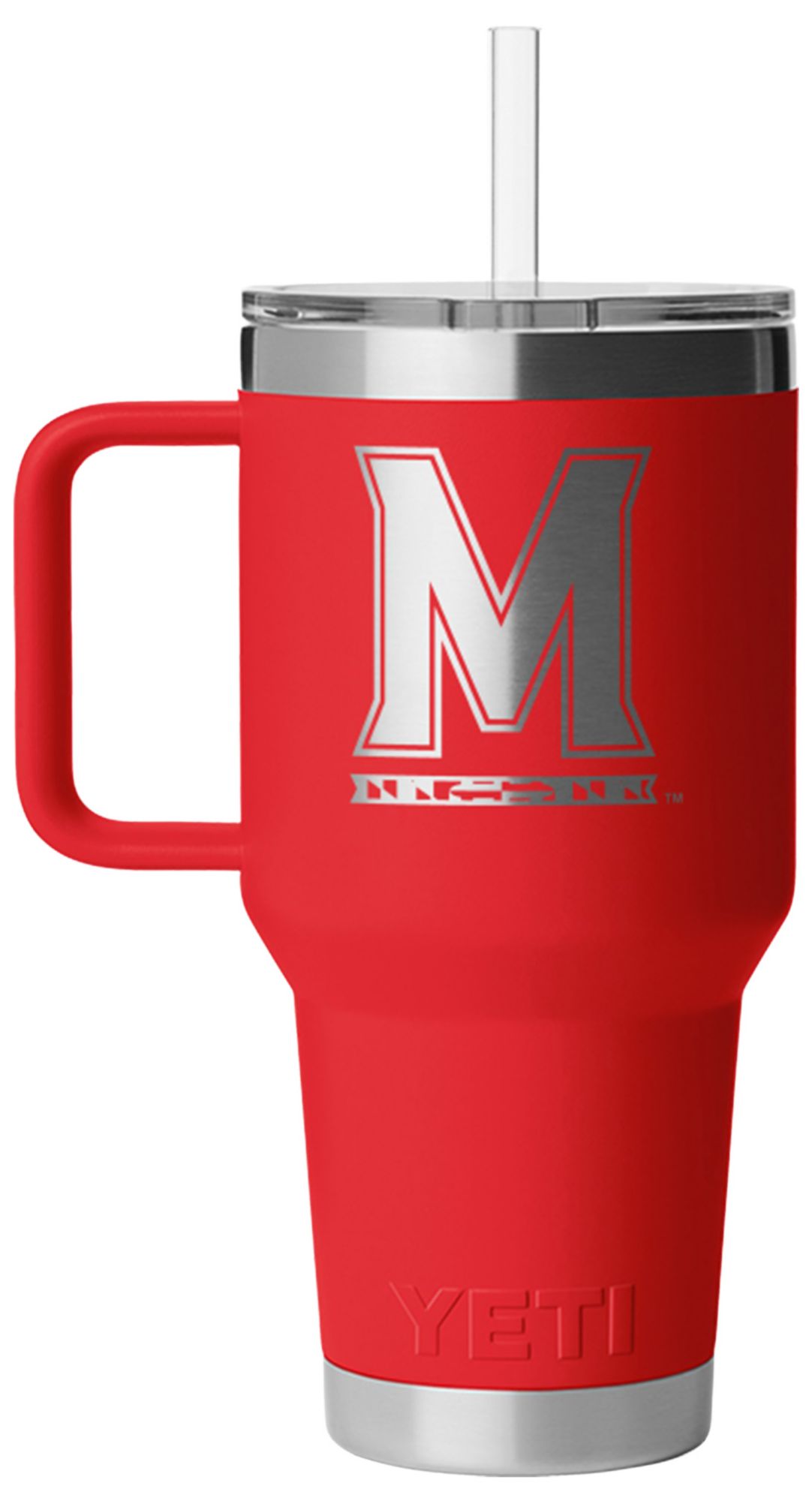 YETI Maryland Terrapins 35 oz. Rambler Mug with Straw Lid