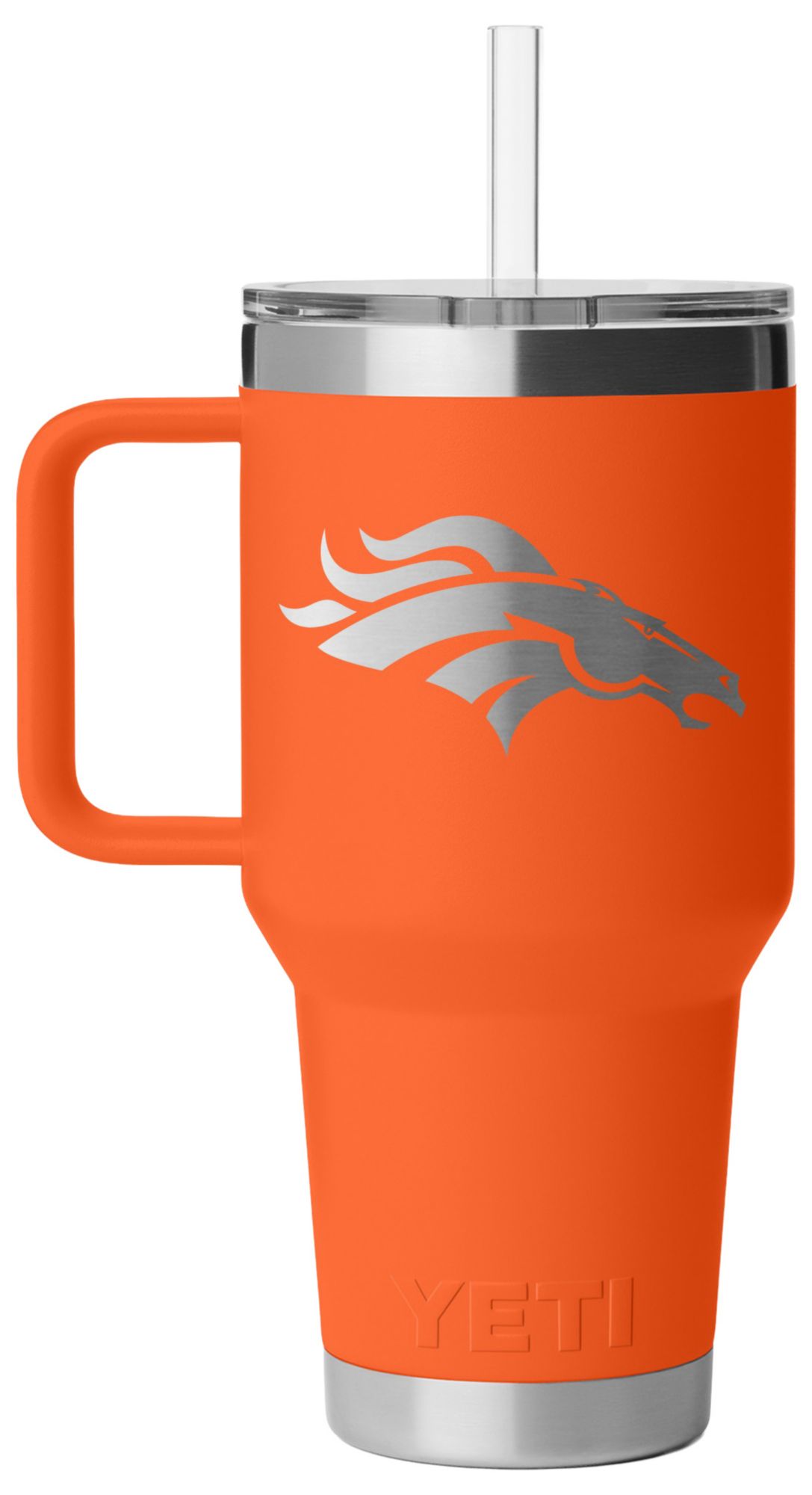 YETI Denver Broncos 35 oz. Rambler Mug with Straw Lid